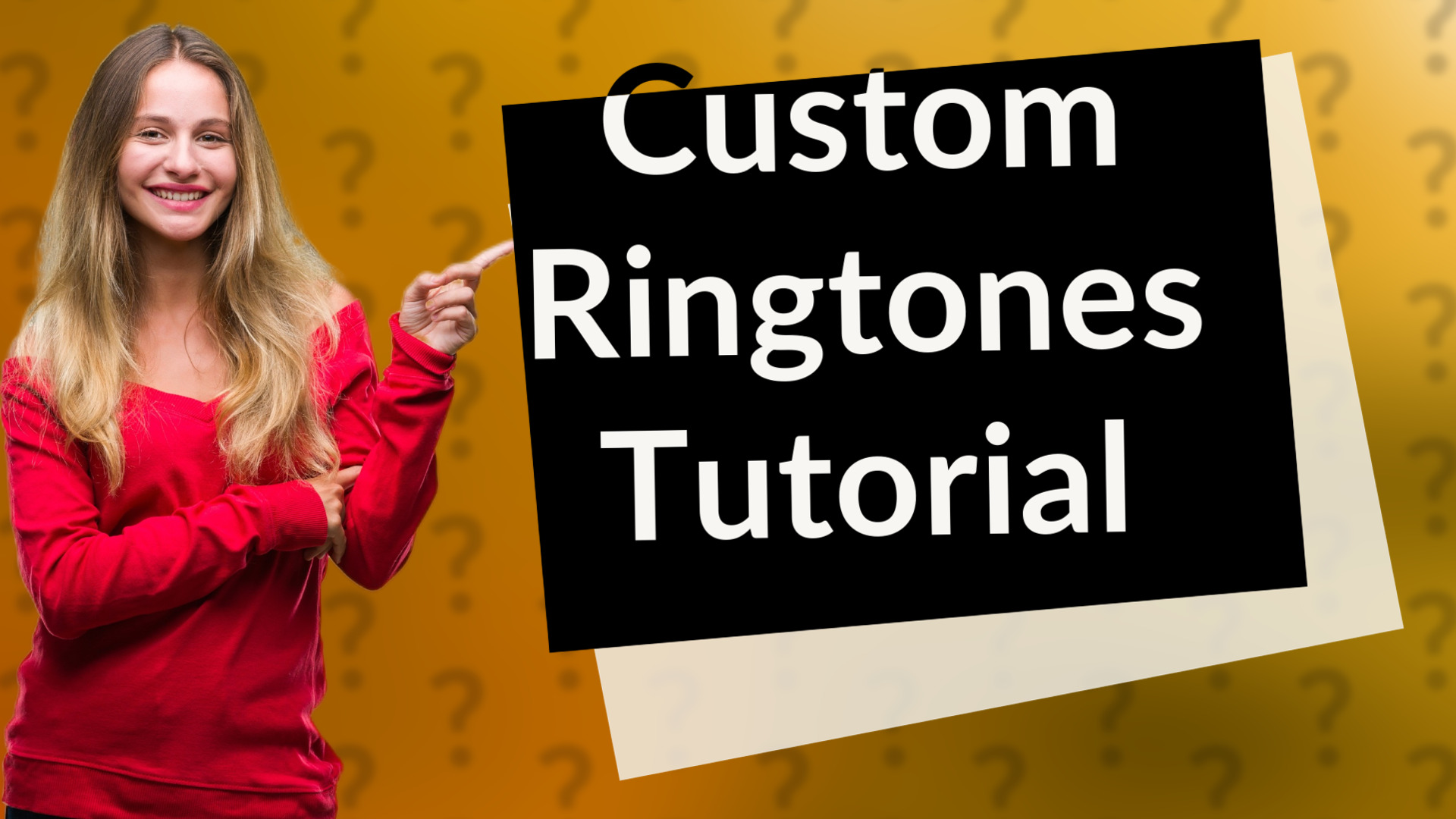 Custom Ringtones Tutorial
