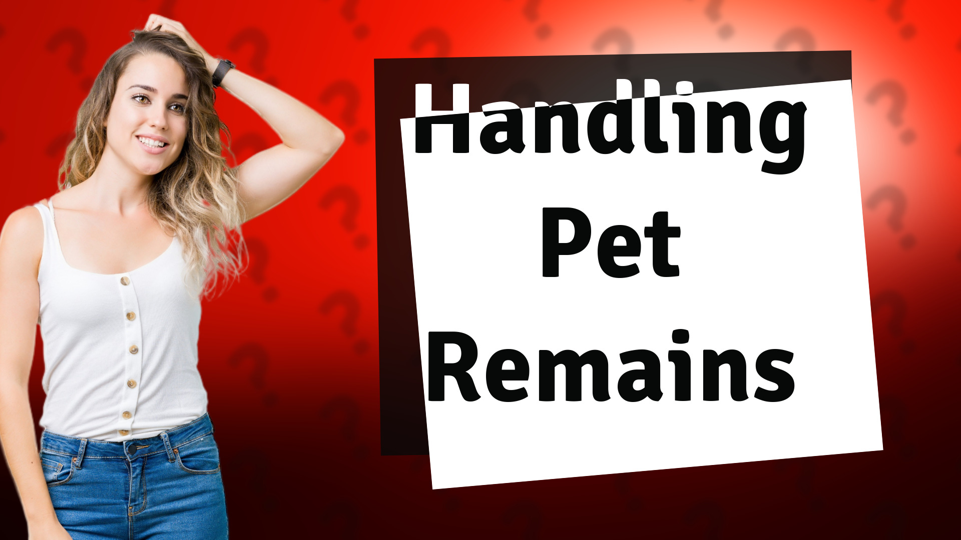 Handling Pet Remains