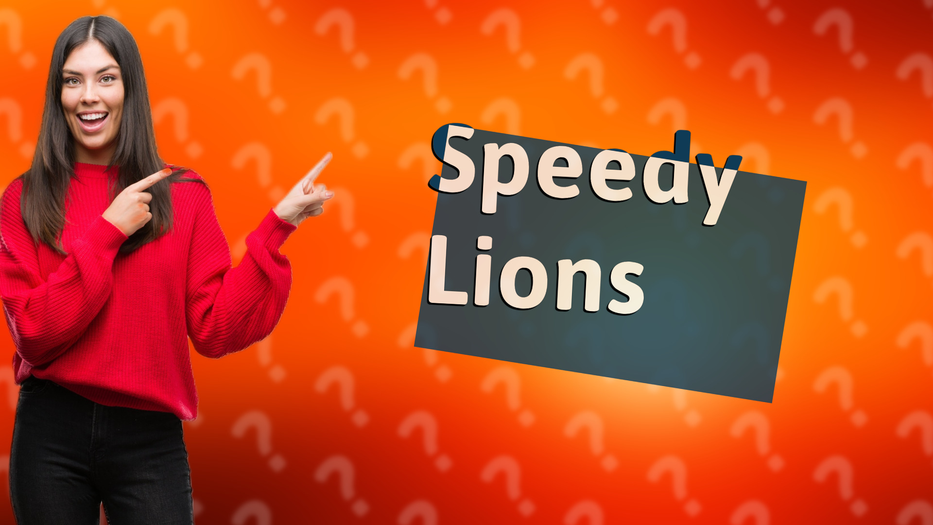 Speedy Lions
