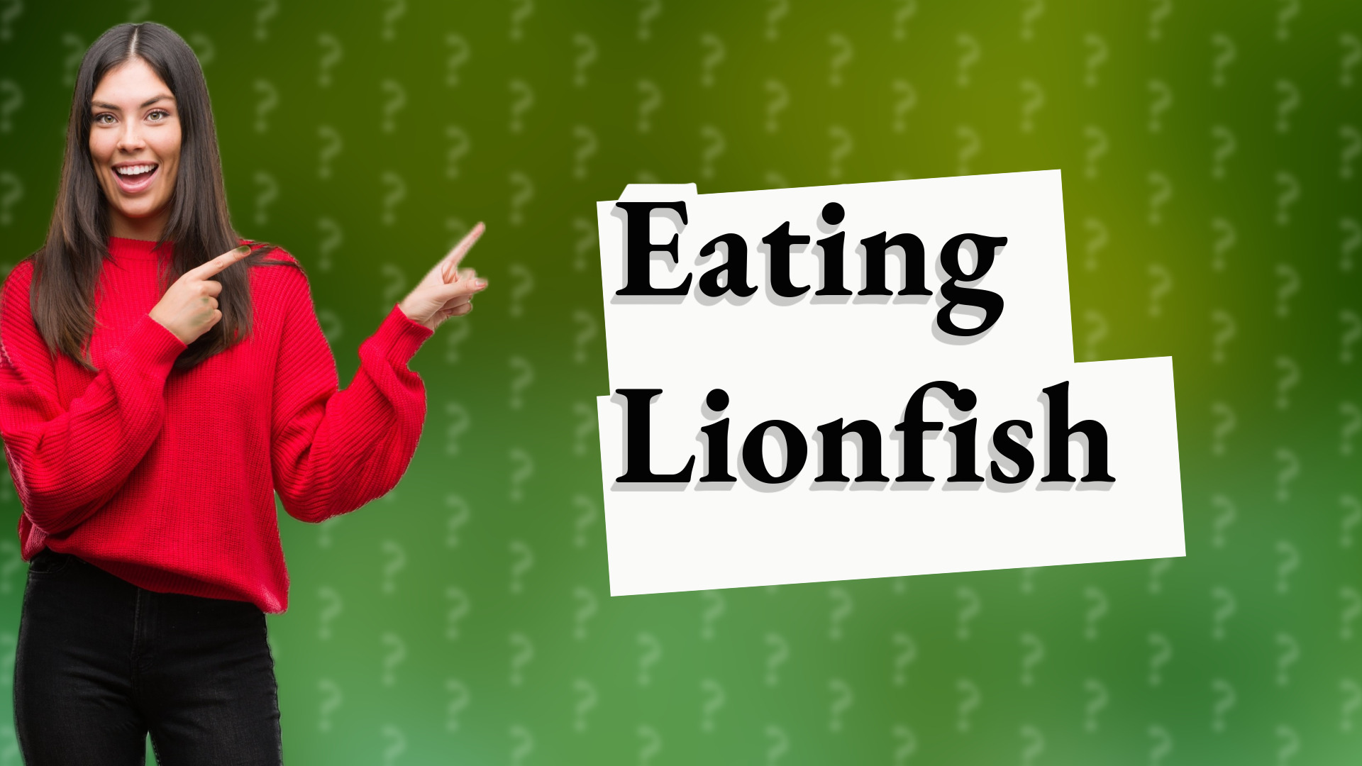 Eating Lionfish
