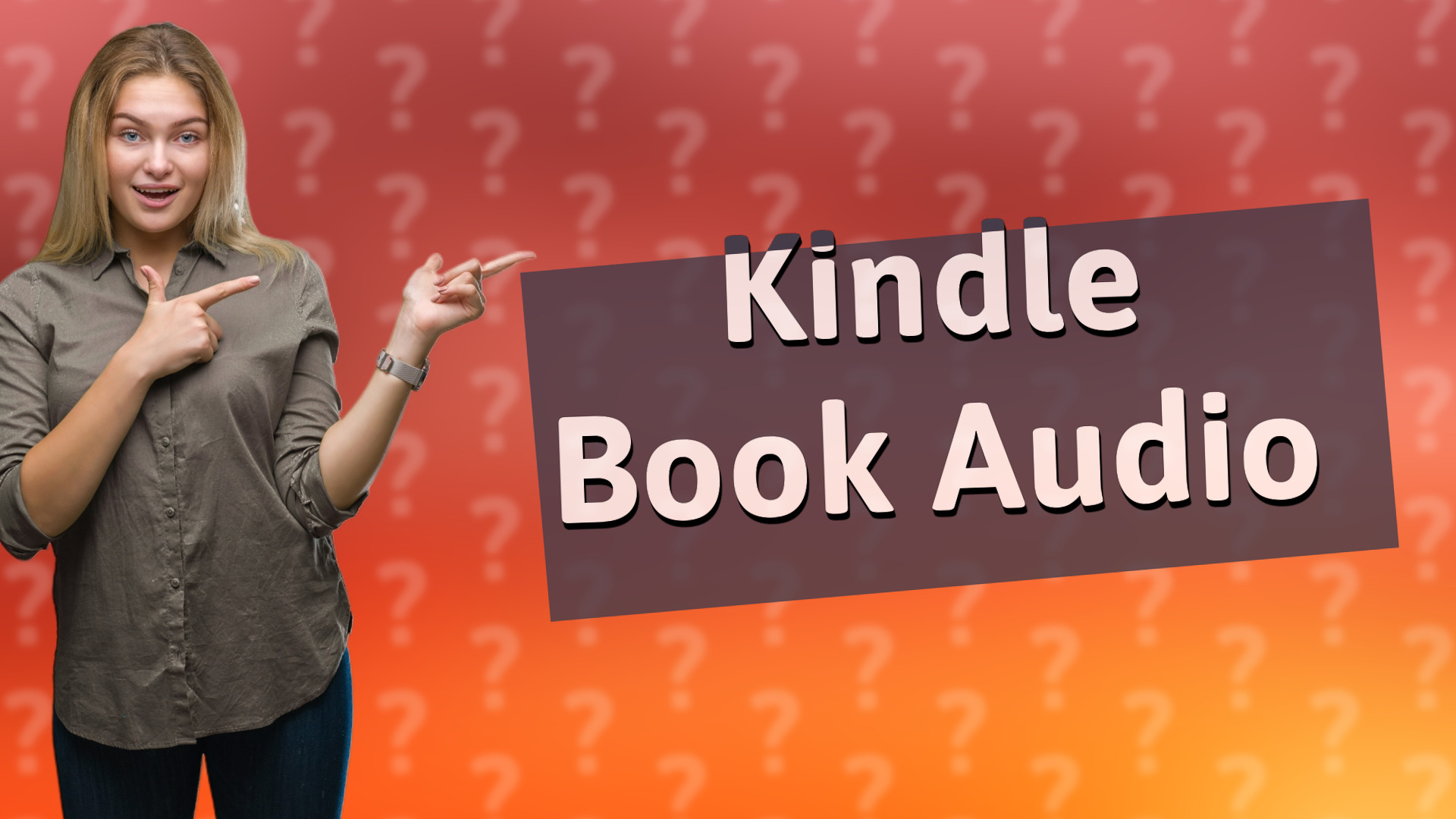 Kindle Book Audio