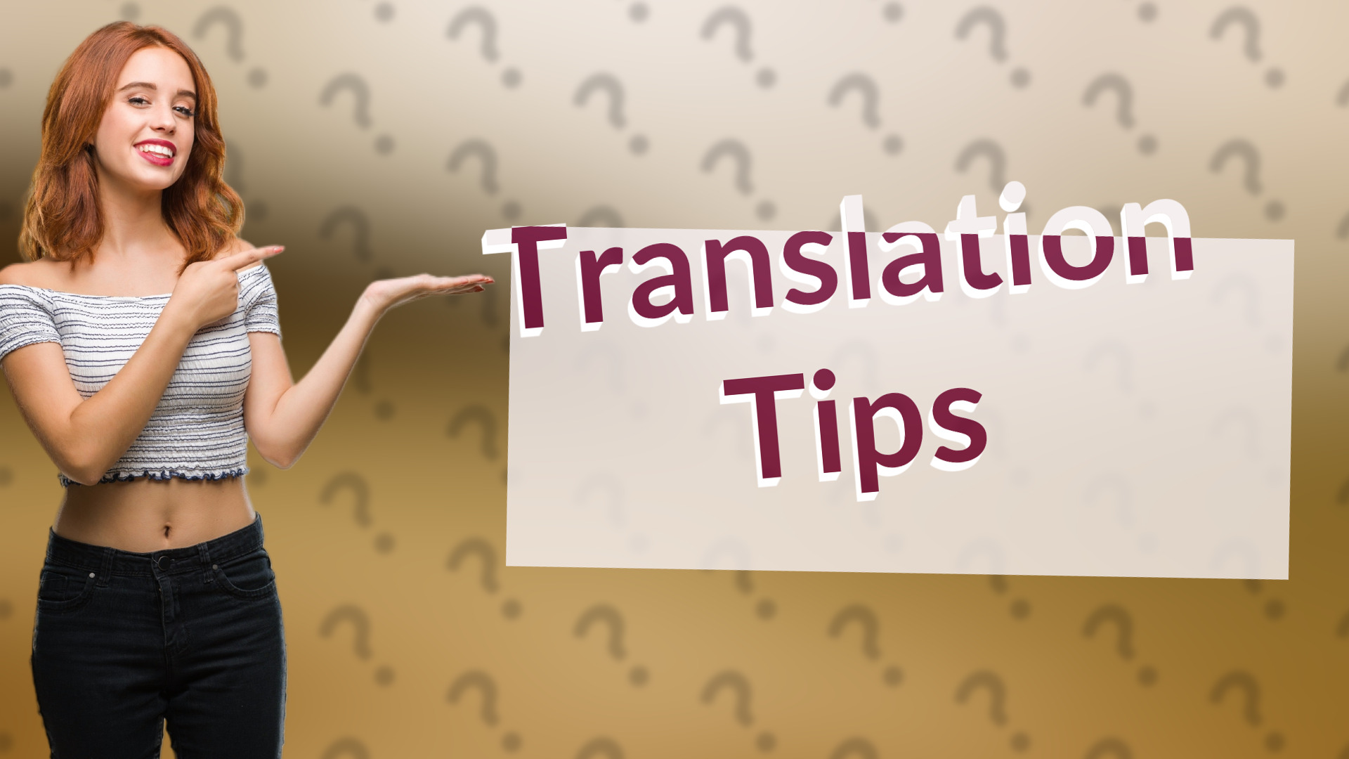 Translation Tips