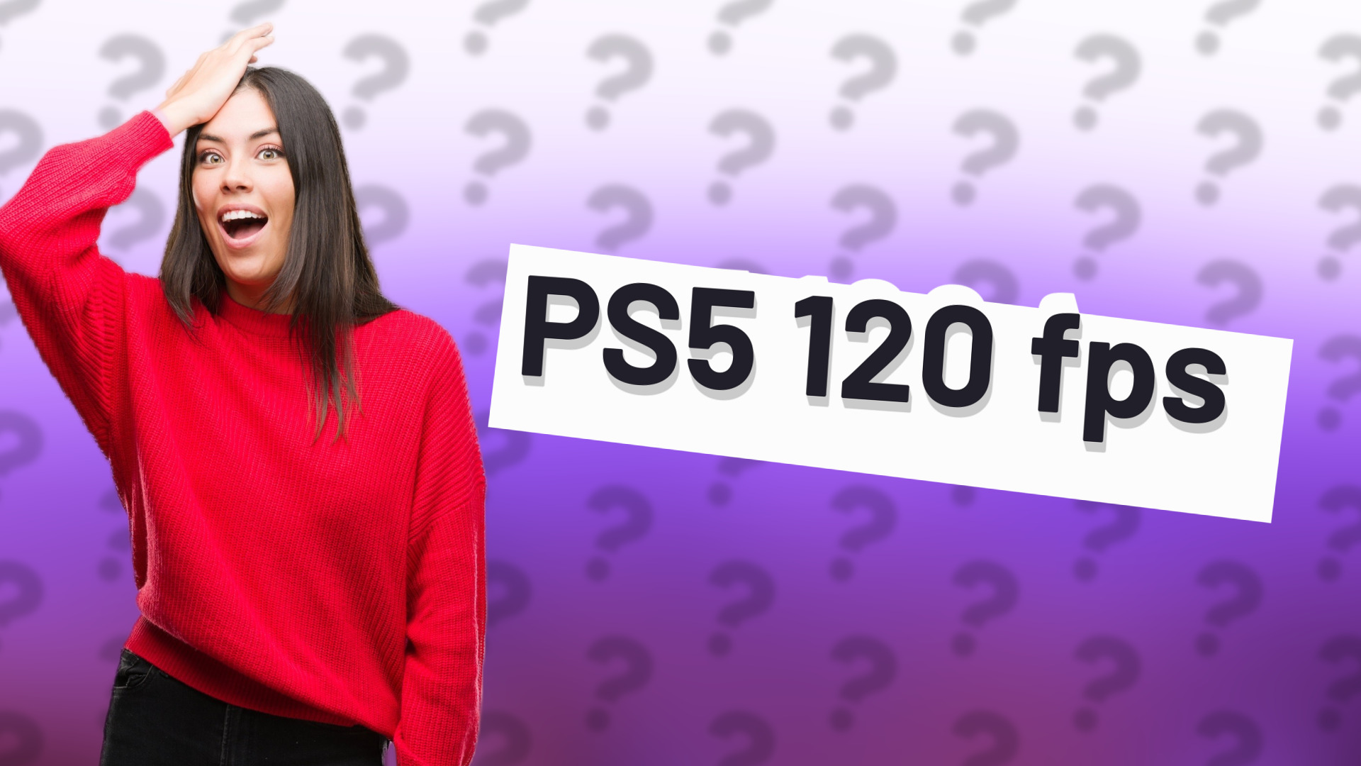 PS5 120 fps