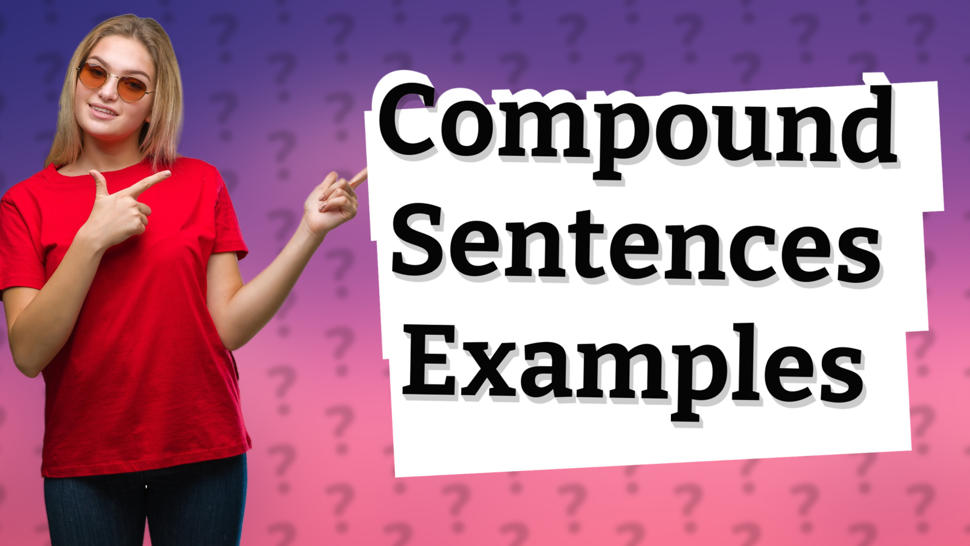 Compound Sentences Examples