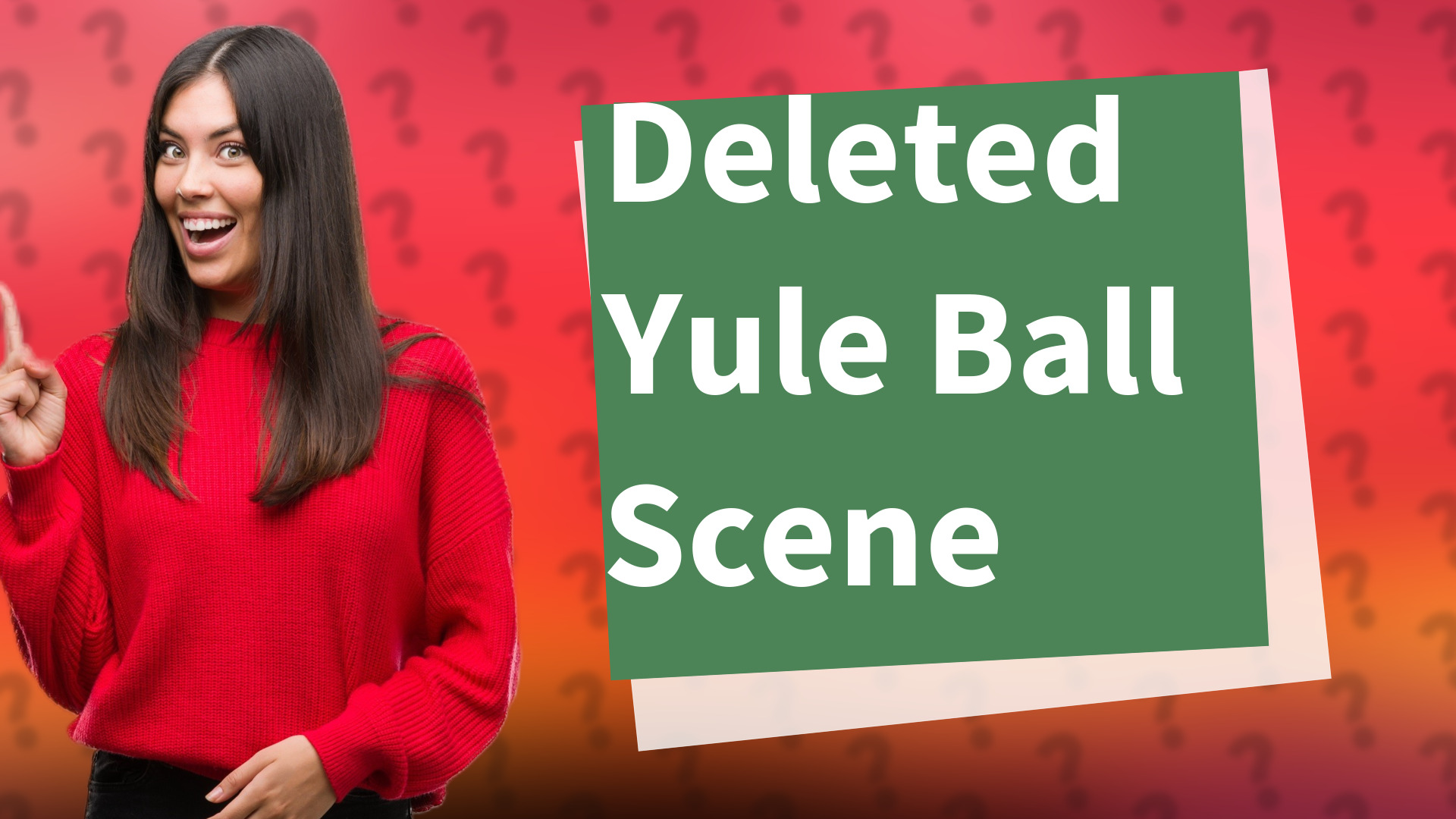 Deleted Yule Ball Scene