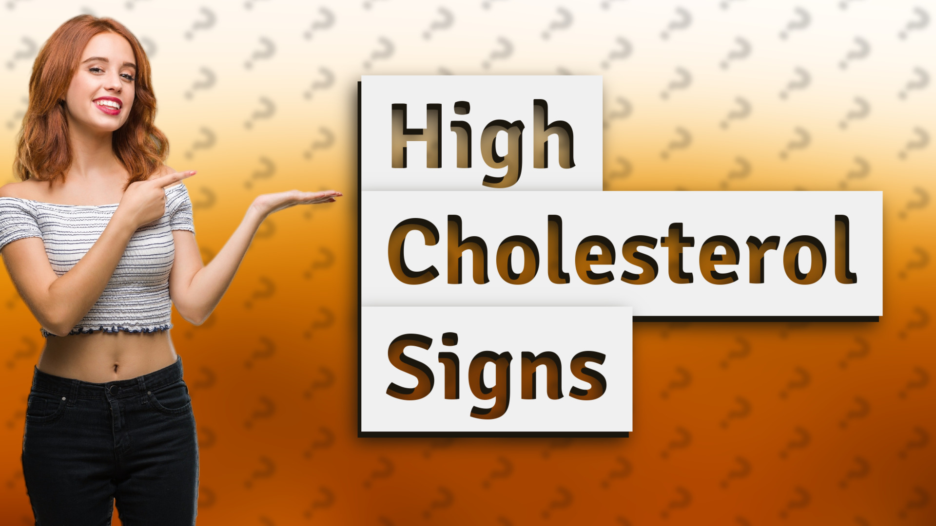 High Cholesterol Signs