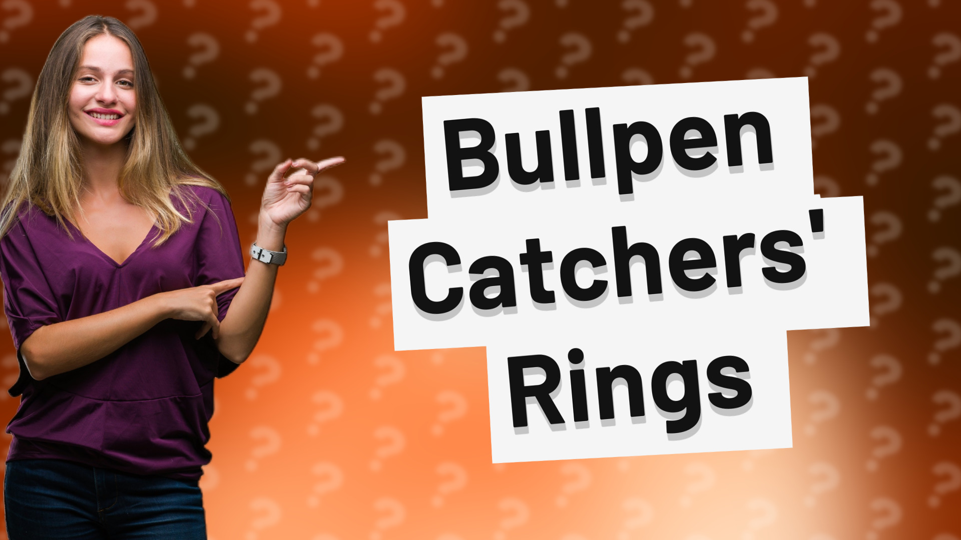 Bullpen Catchers' Rings
