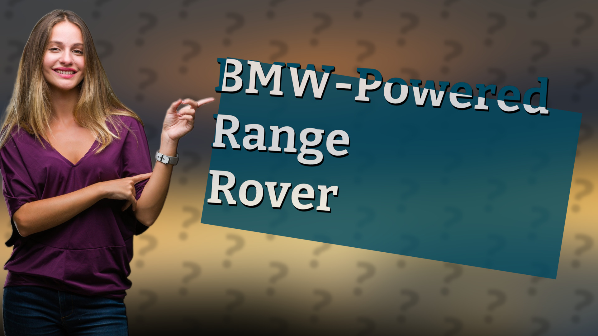 BMW-Powered Range Rover