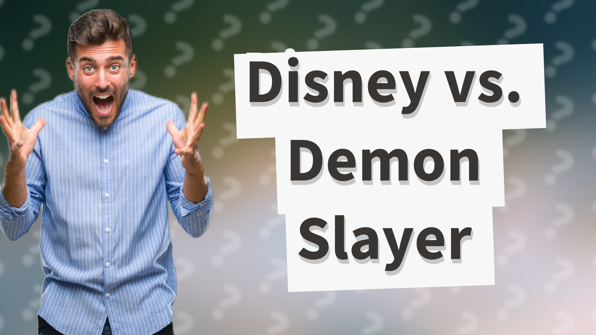 Disney vs. Demon Slayer