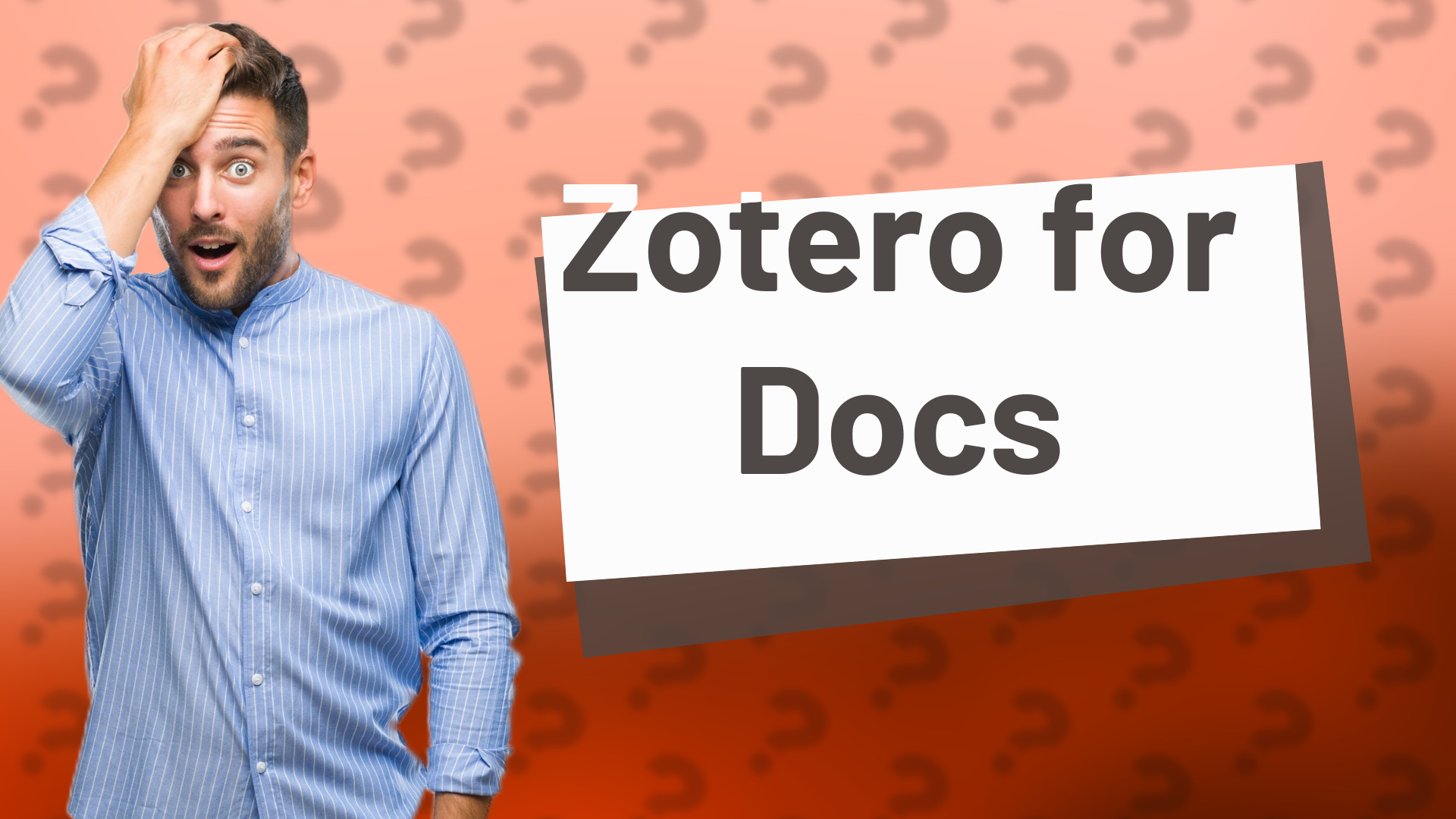Zotero for Docs