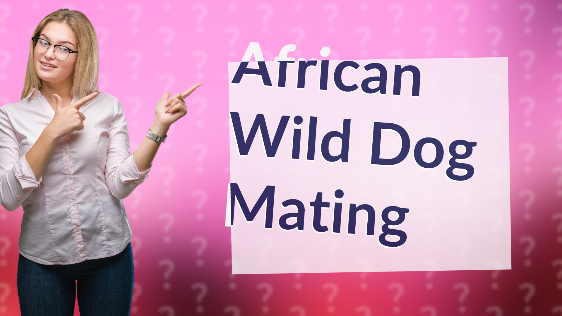 African Wild Dog Mating