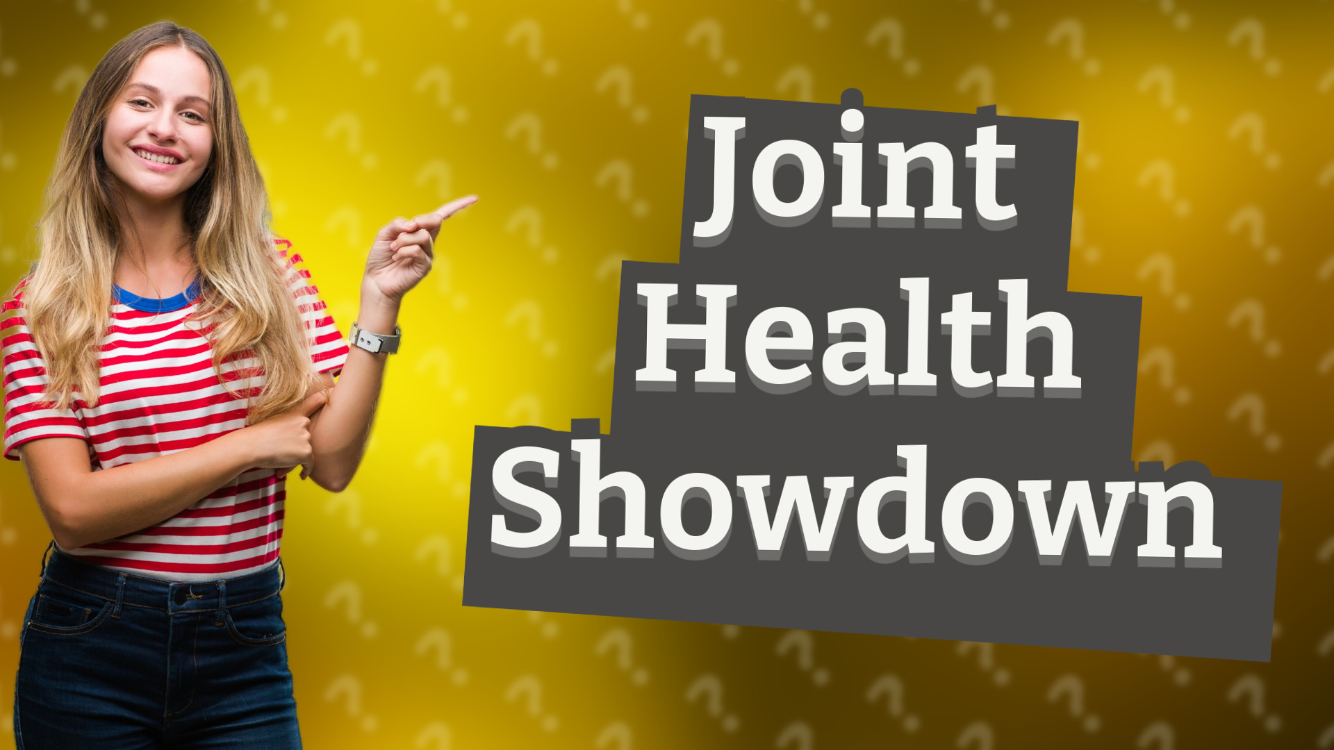 Joint Health Showdown