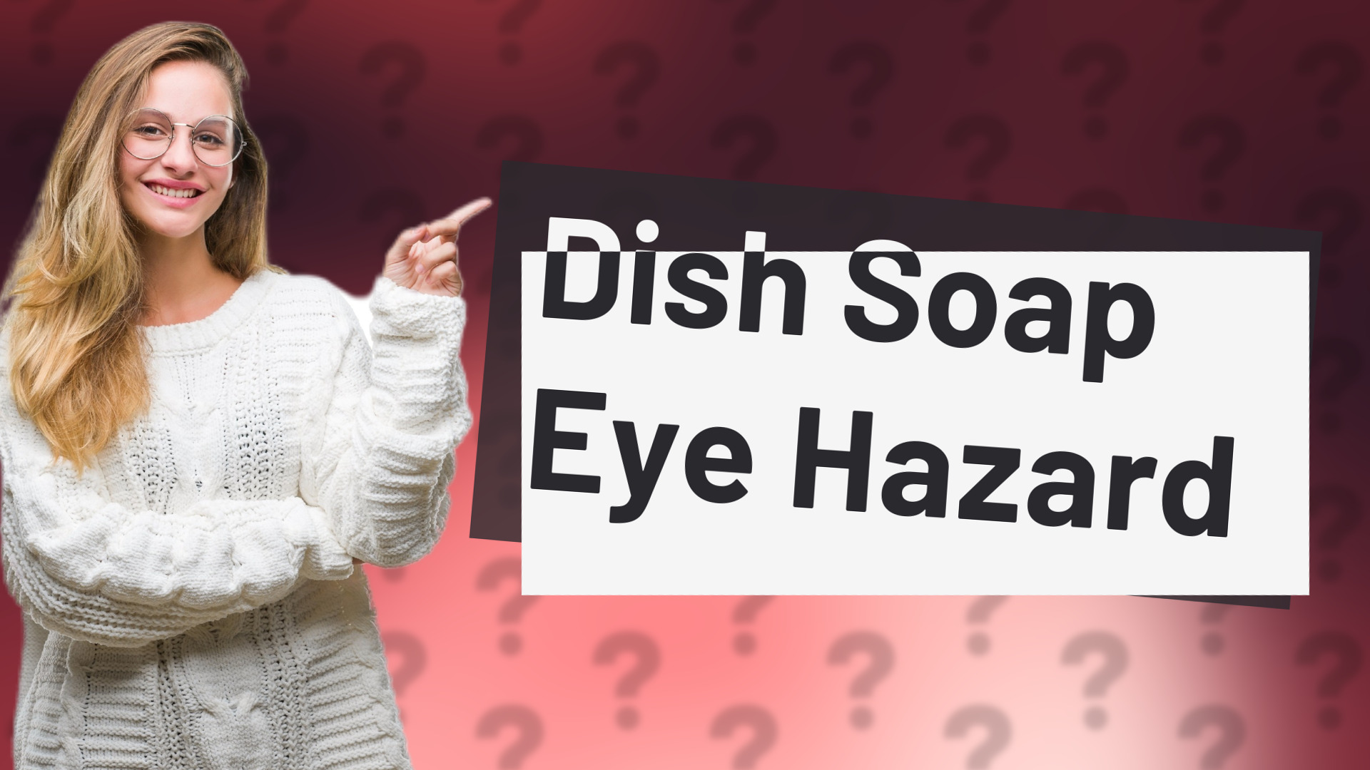 Dish Soap Eye Hazard