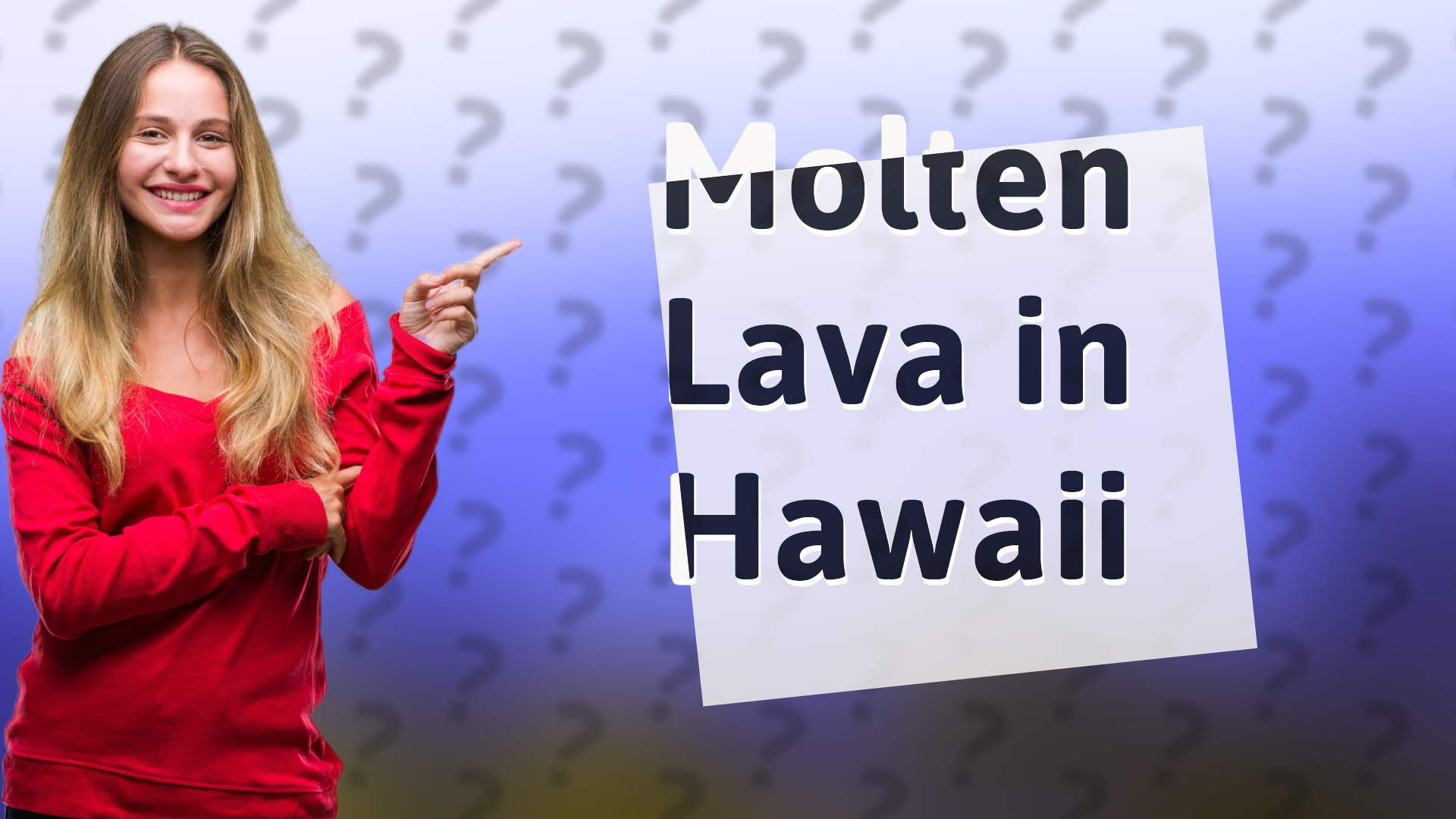 Molten Lava in Hawaii