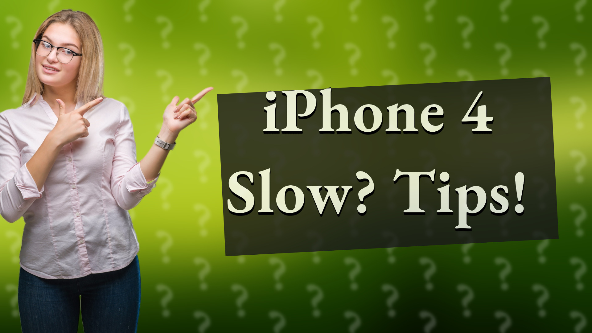 iPhone 4 Slow? Tips!