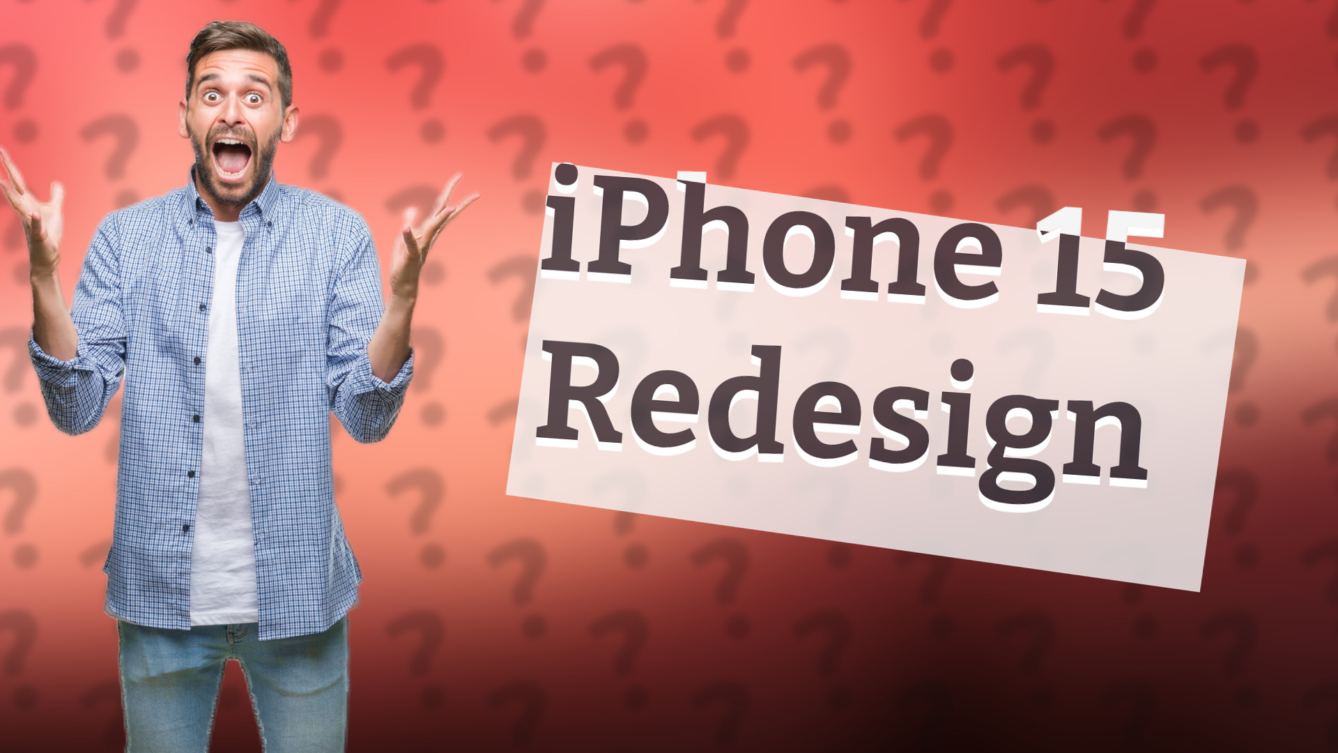 iPhone 15 Redesign