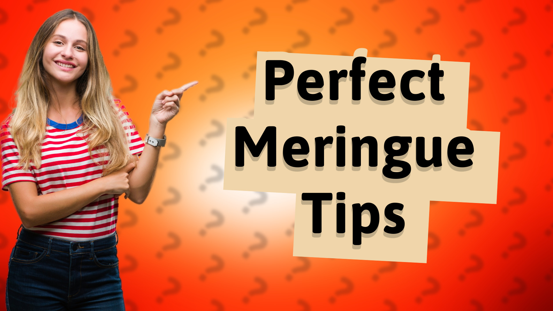 Perfect Meringue Tips