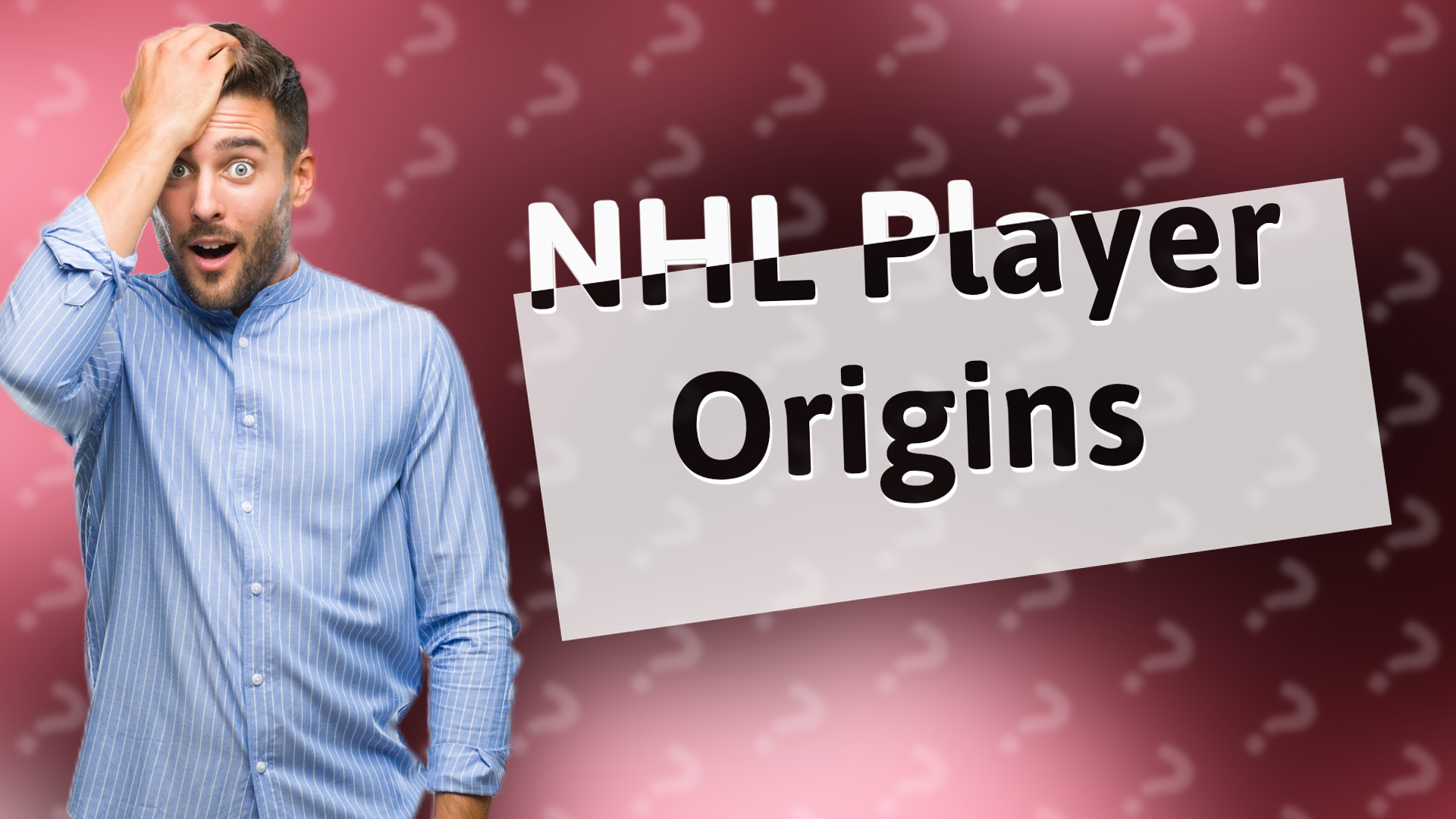 NHL Player Origins