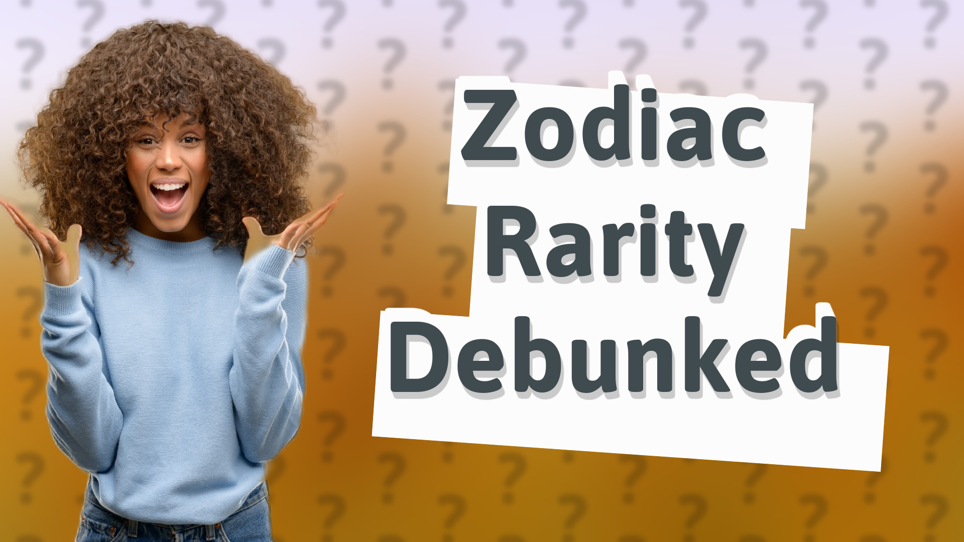 Zodiac Rarity Debunked