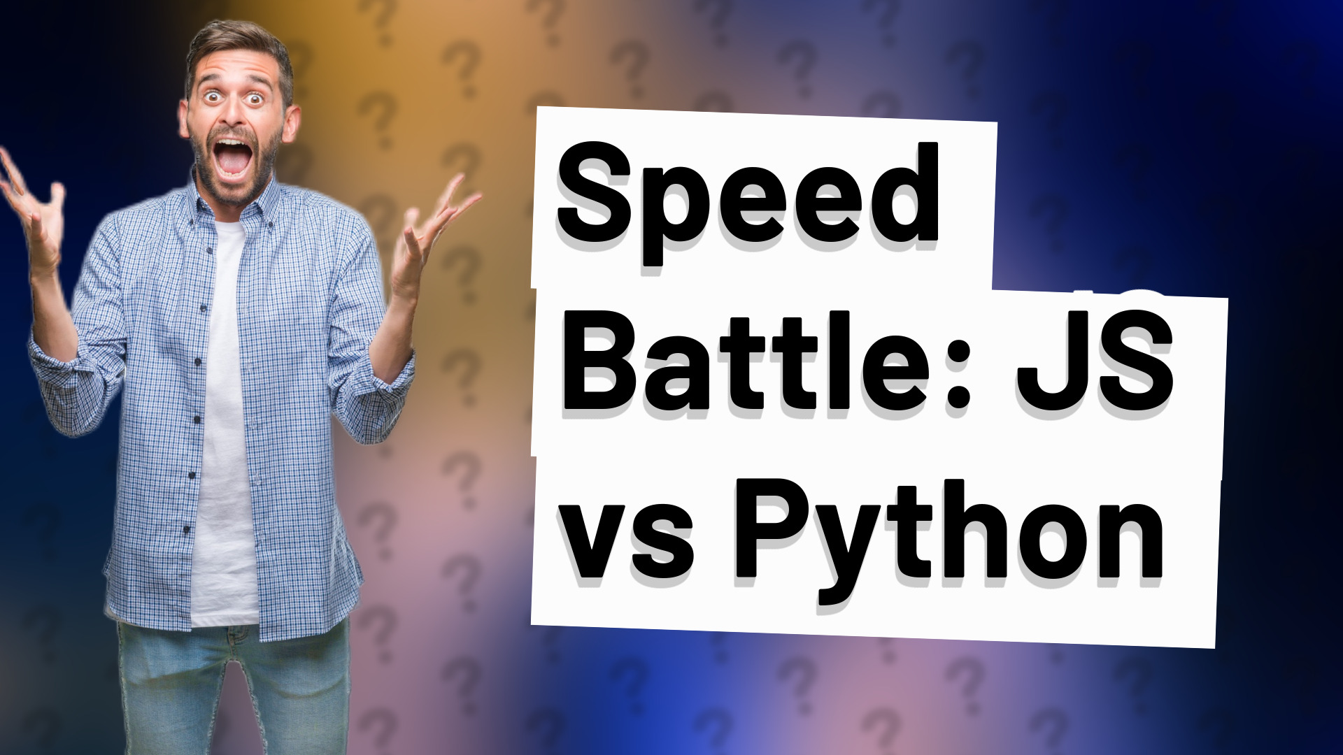 Speed Battle: JS vs Python
