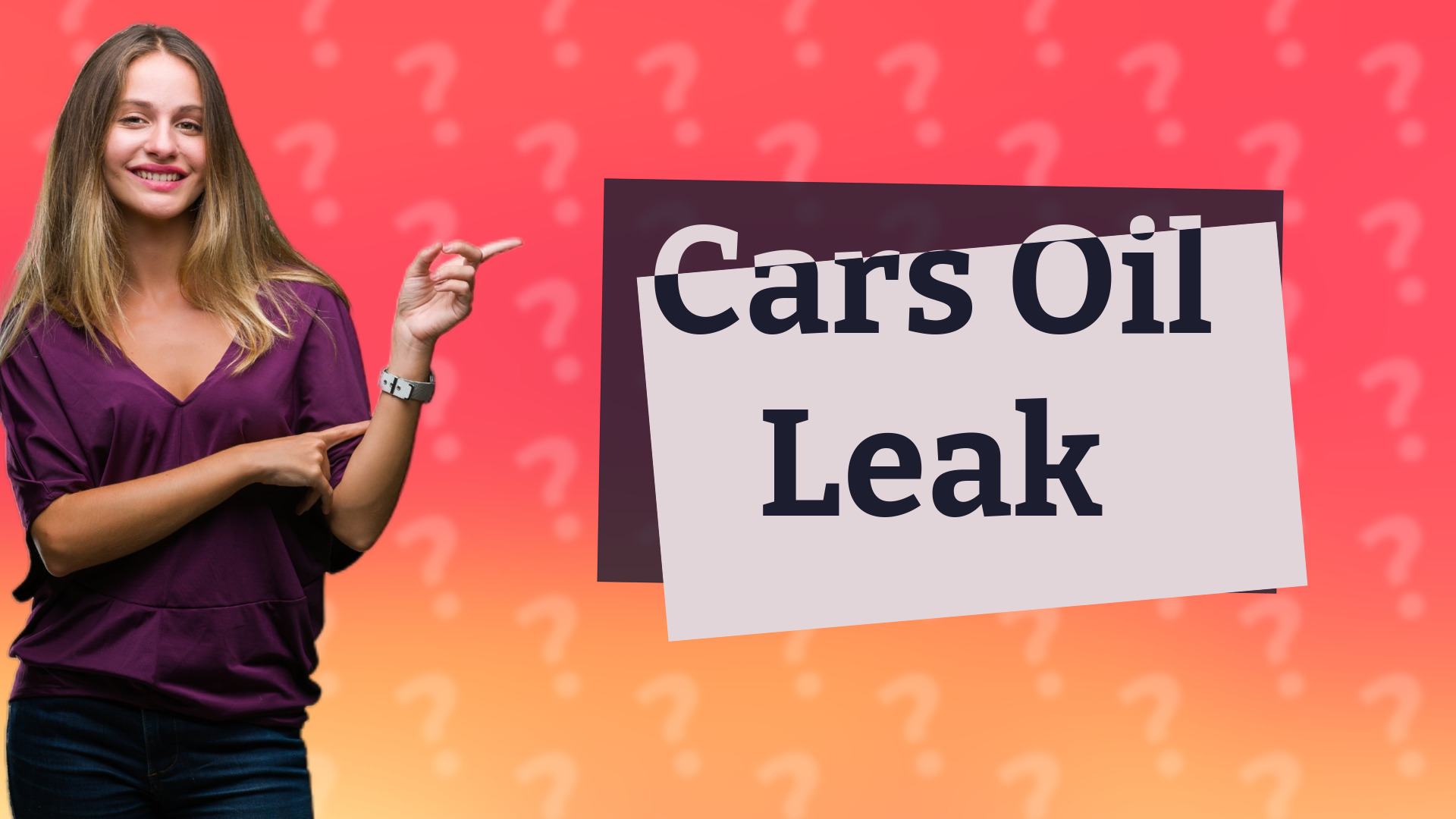 Cars Oil Leak