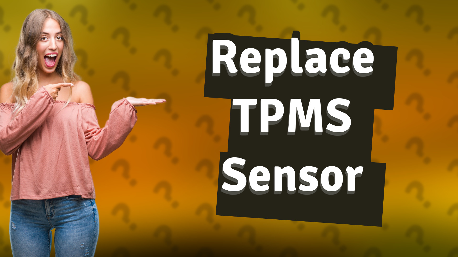 Replace TPMS Sensor