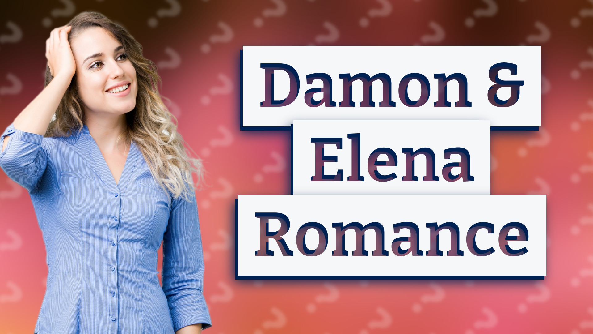 Damon & Elena Romance