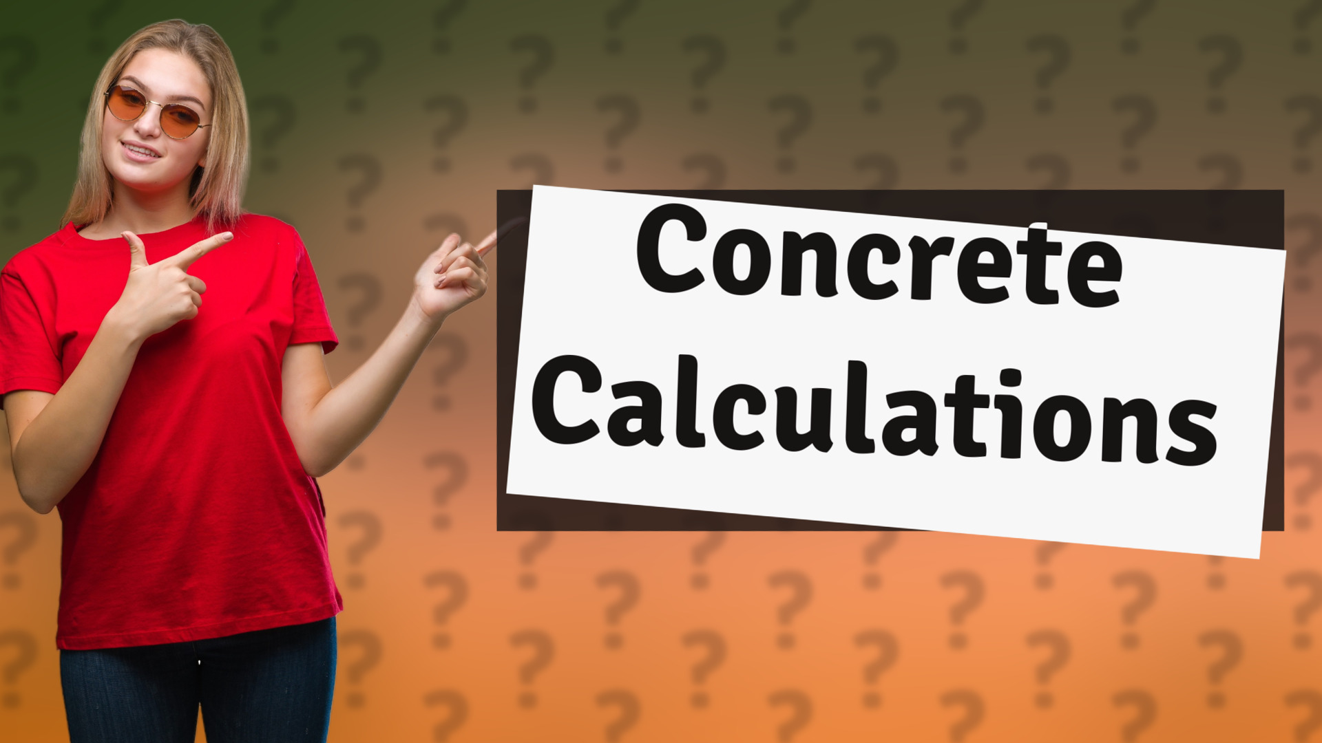 Concrete Calculations
