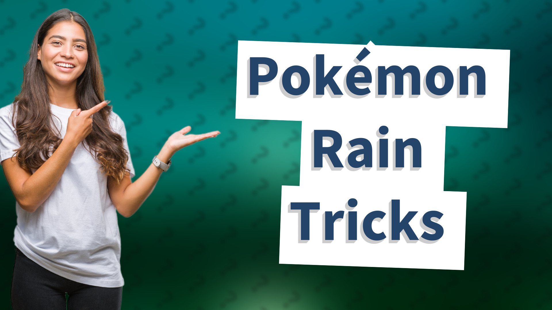 Pokémon Rain Tricks