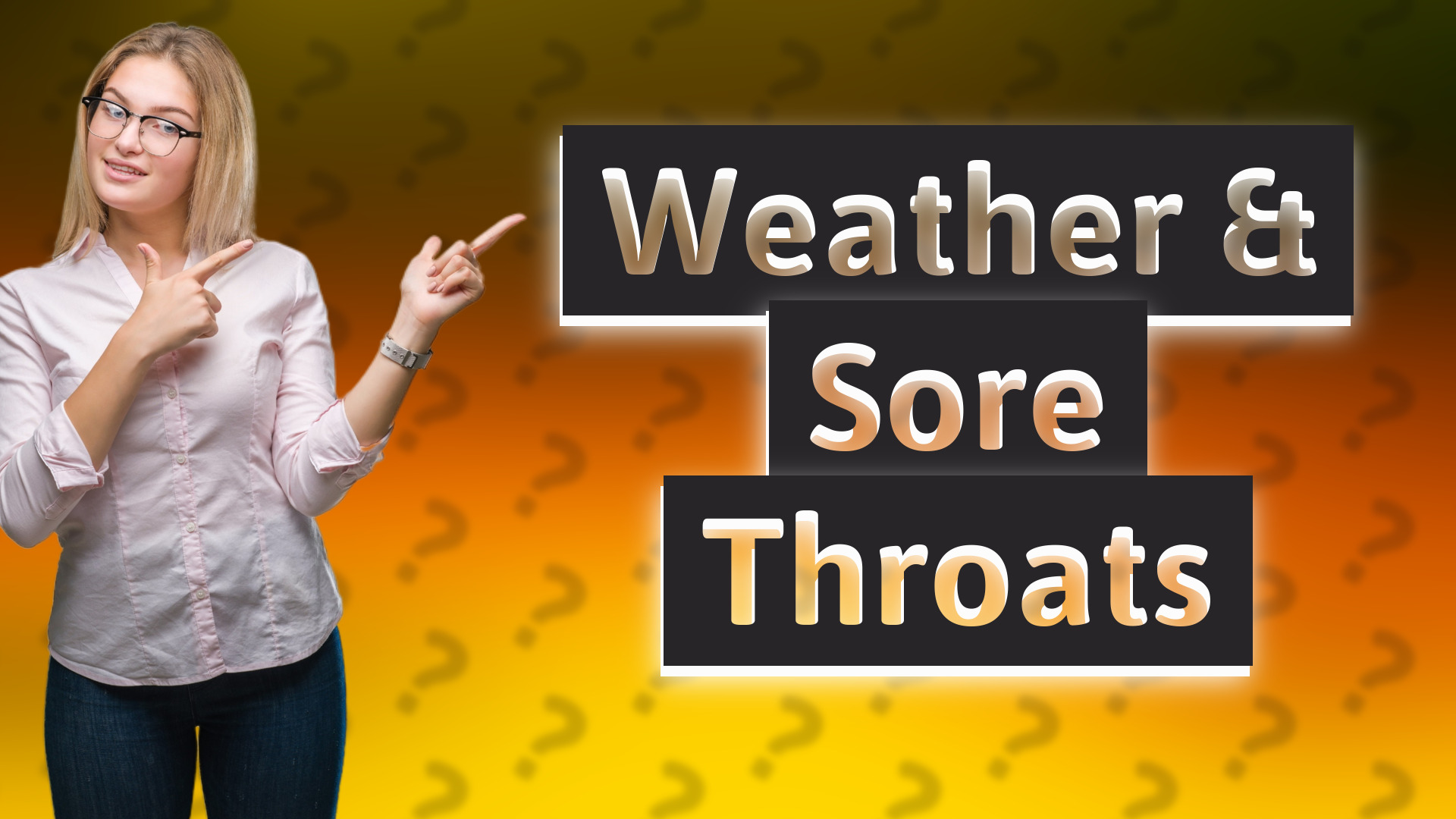 Weather & Sore Throats