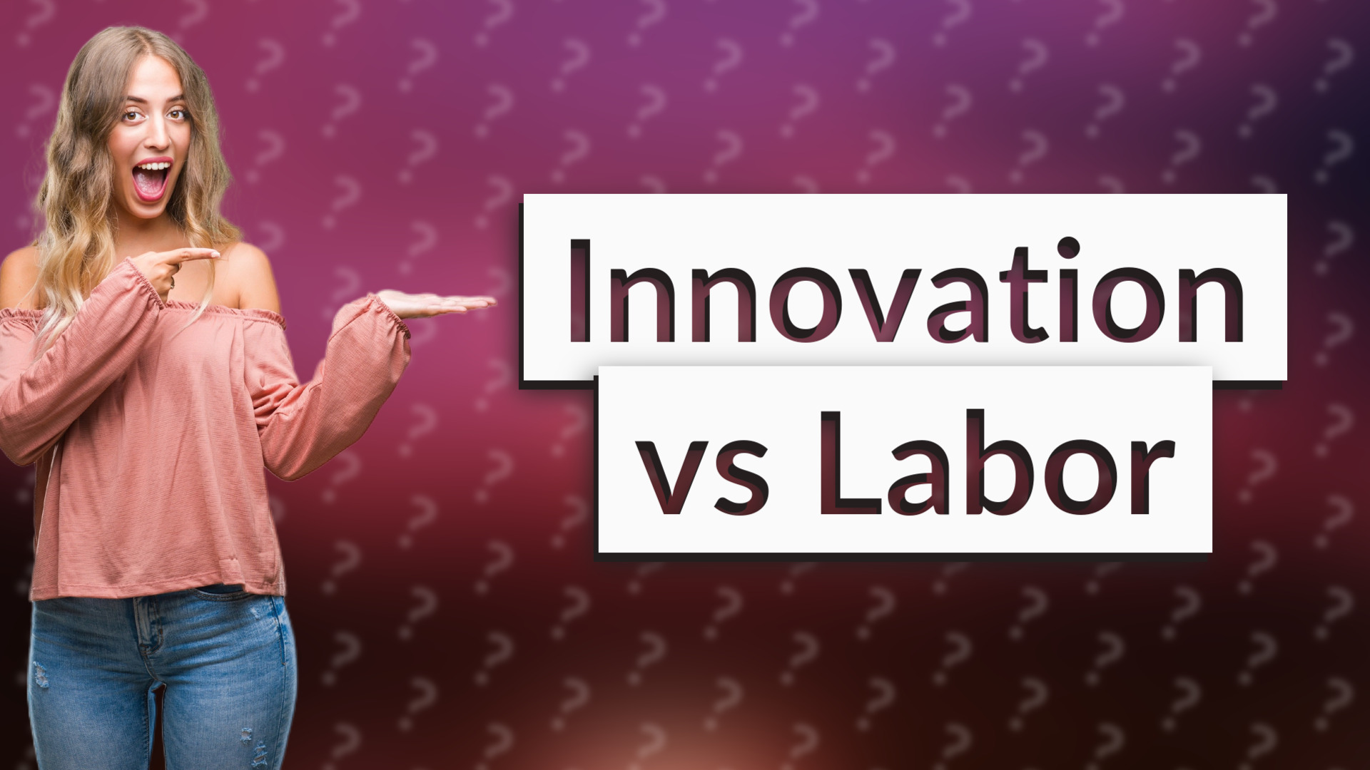 Innovation vs Labor