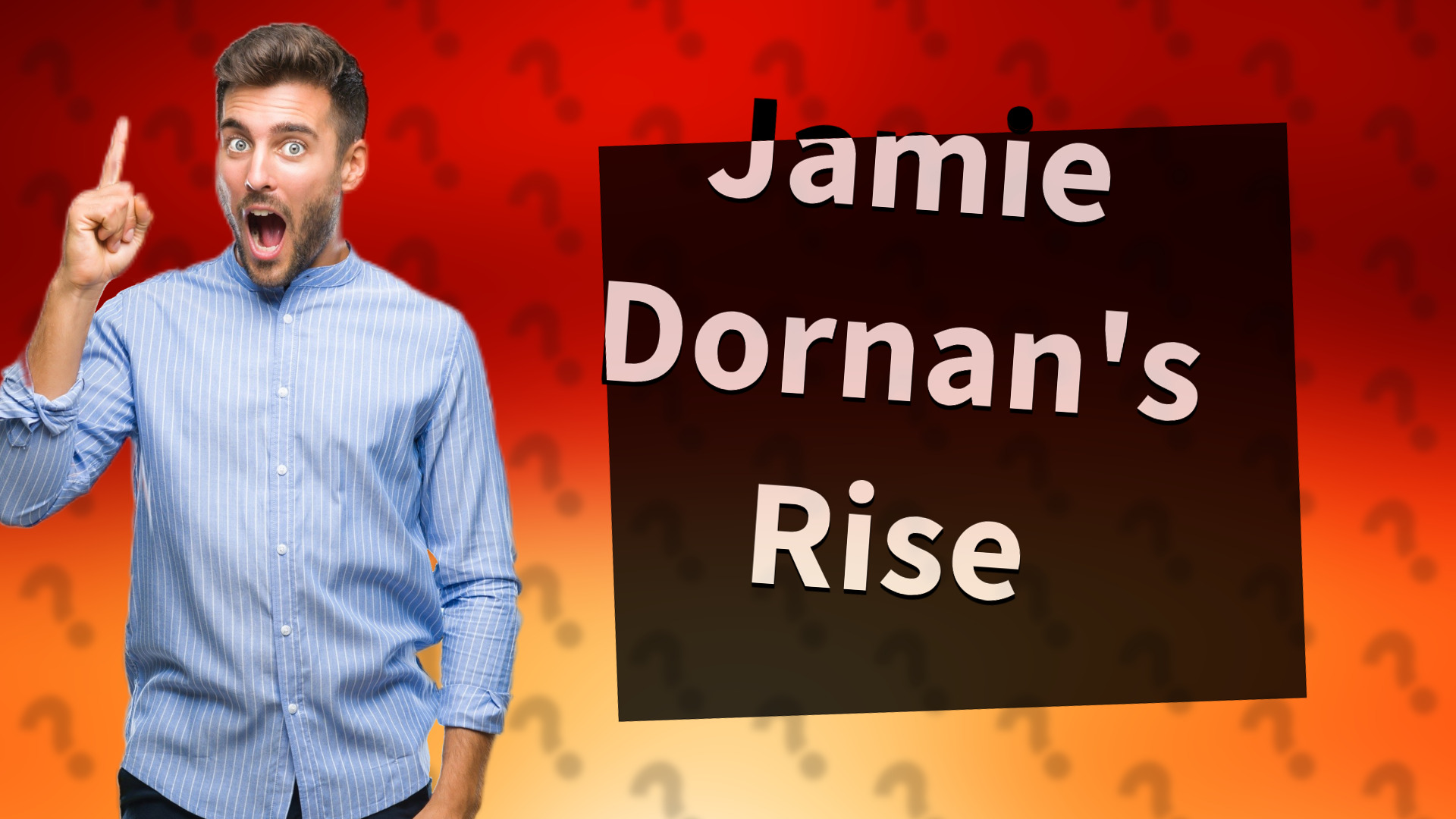 Jamie Dornan's Rise