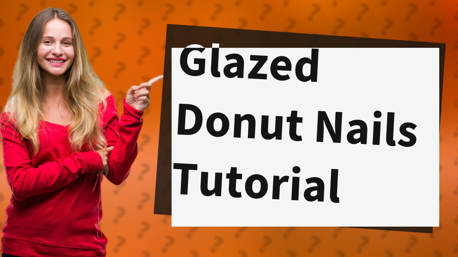 Glazed Donut Nails Tutorial