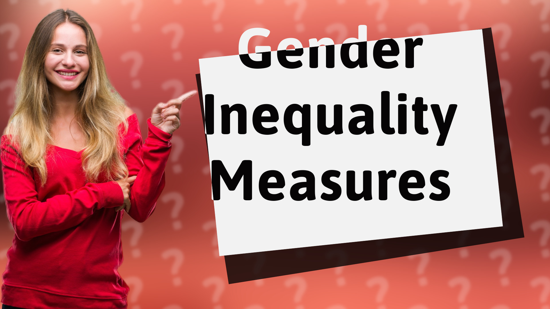 Gender Inequality Measures
