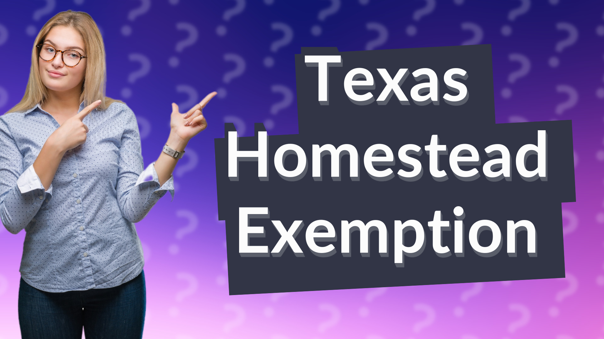 Texas Homestead Exemption