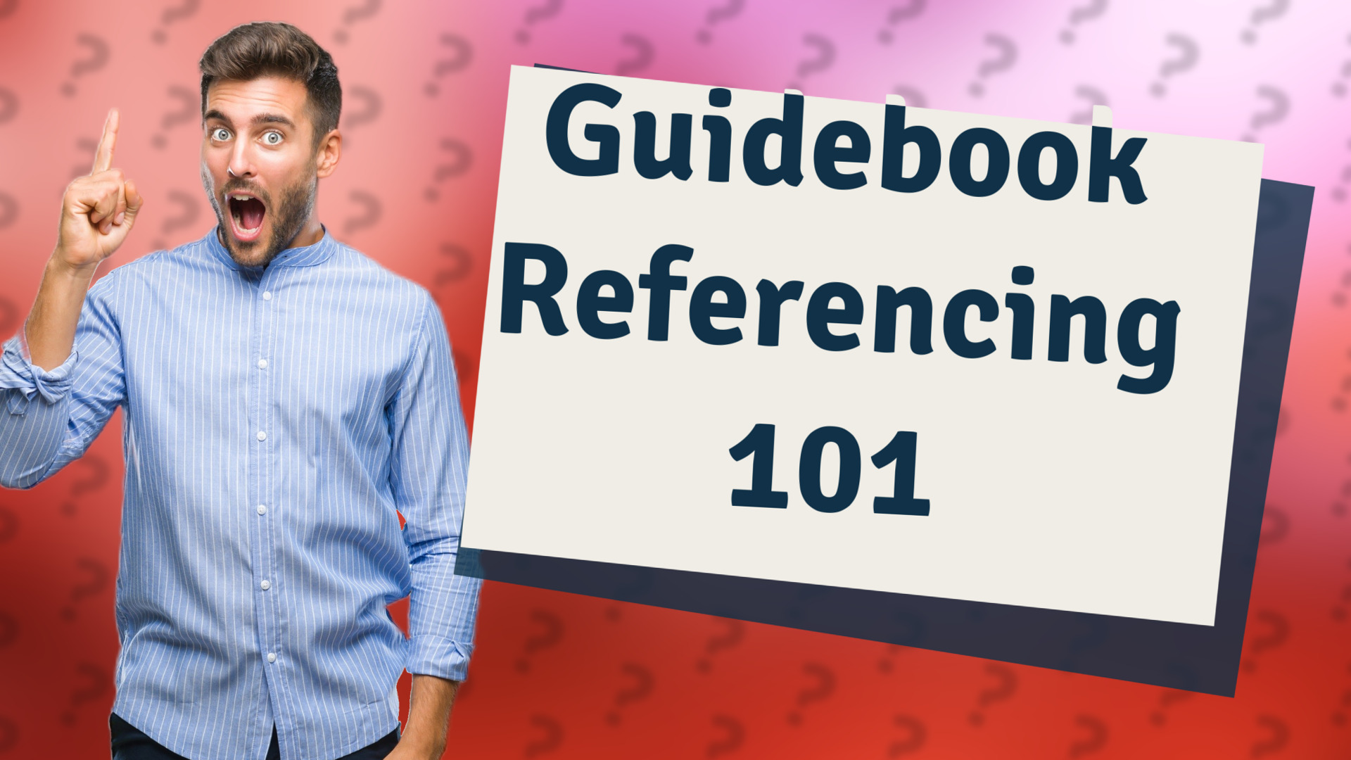 Guidebook Referencing 101