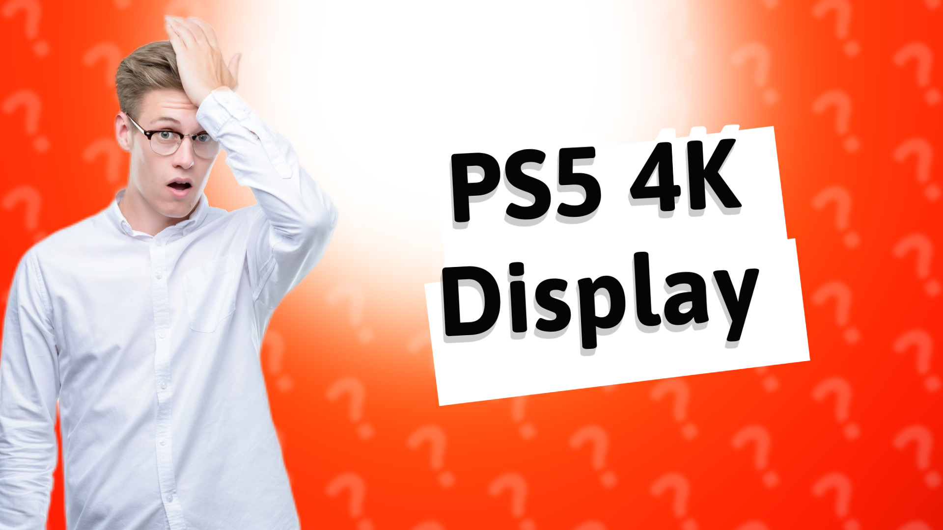 PS5 4K Display