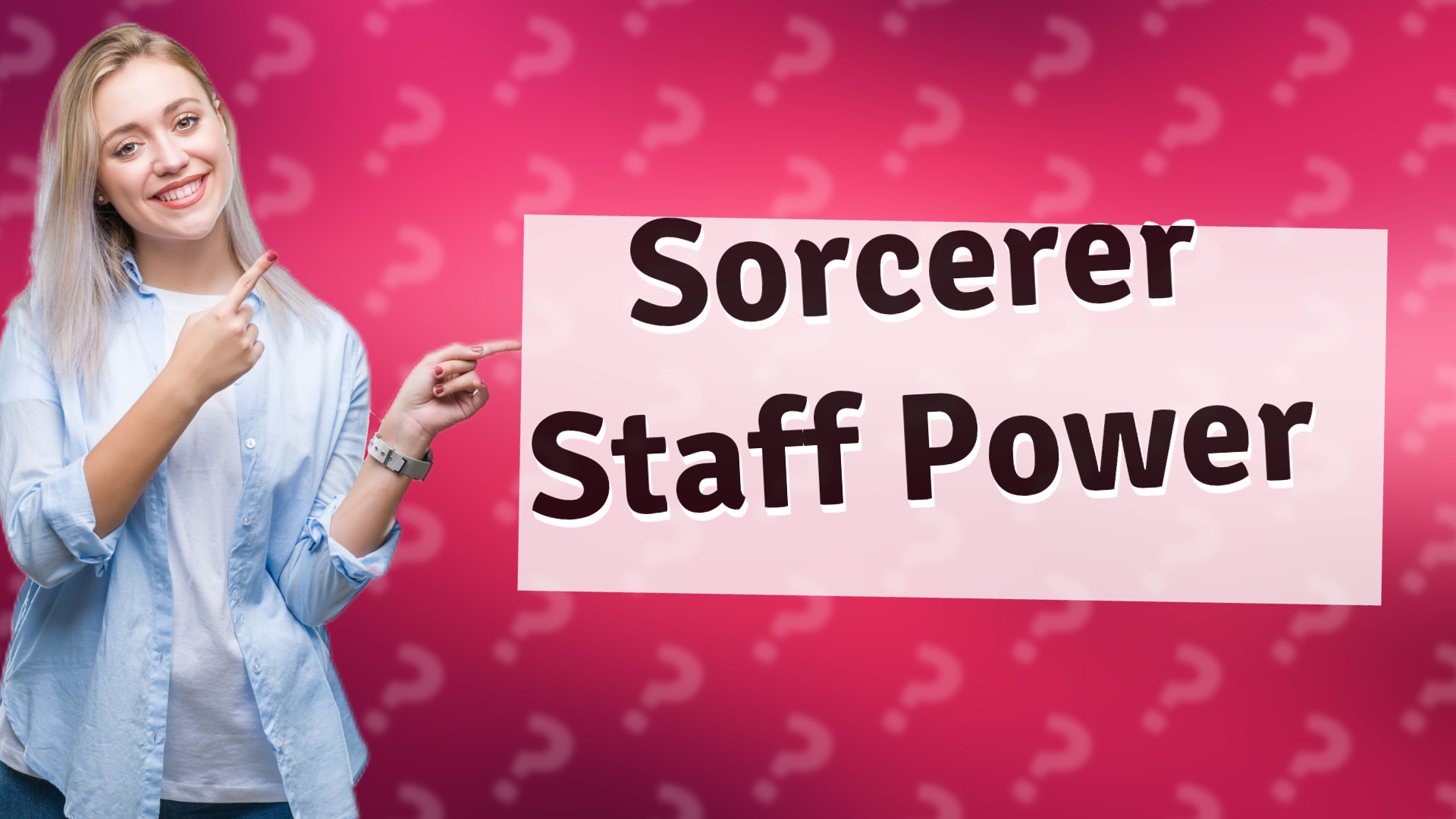 Sorcerer Staff Power
