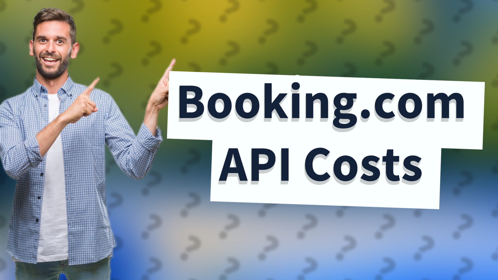 Booking.com API Costs