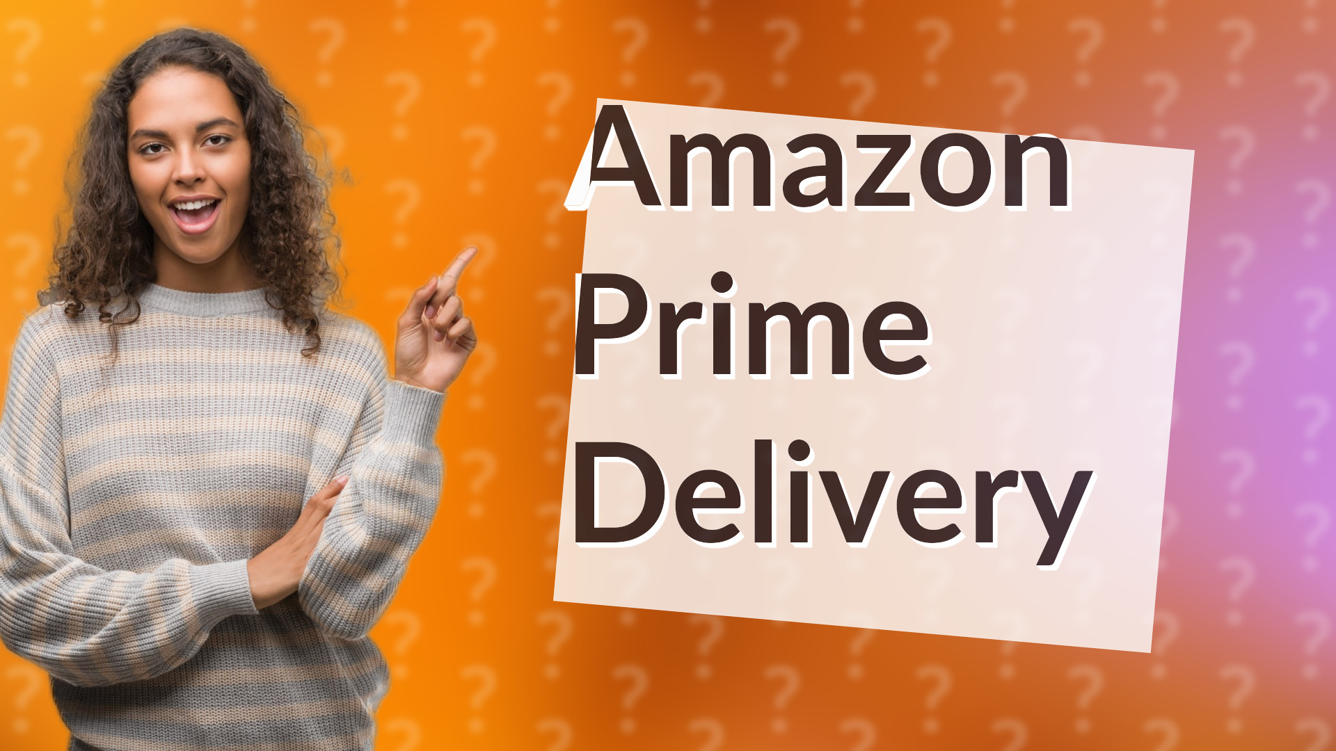 Amazon Prime Delivery