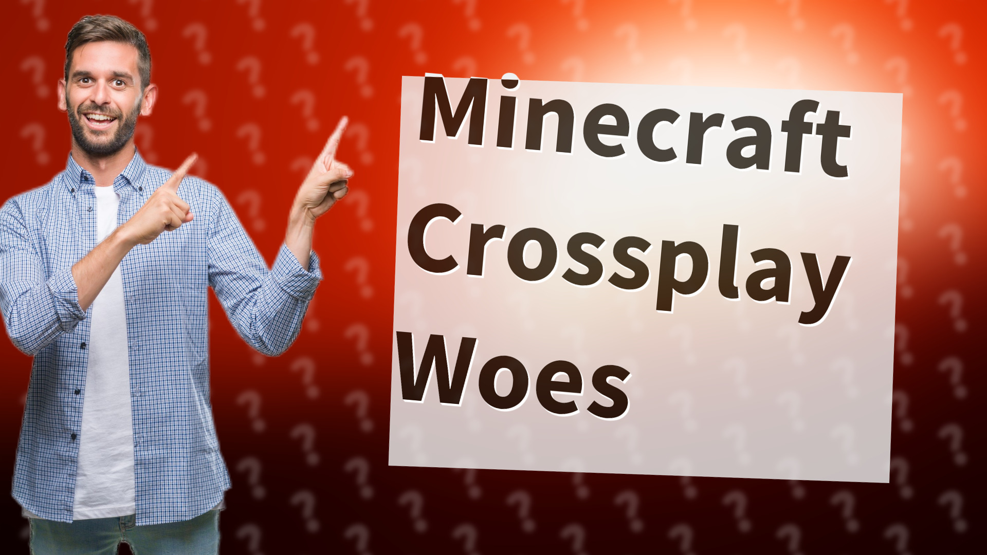 Minecraft Crossplay Woes