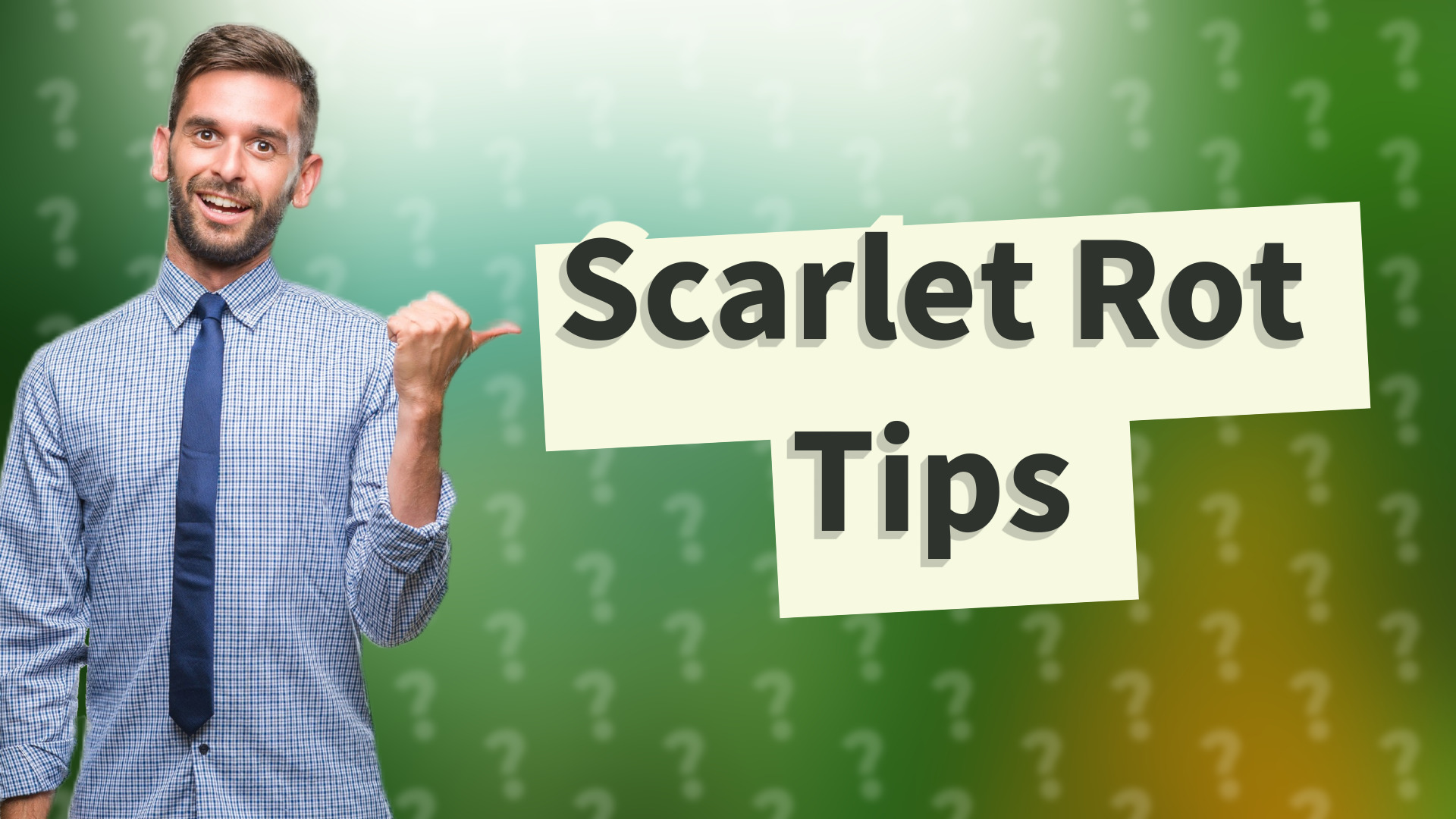 Scarlet Rot Tips