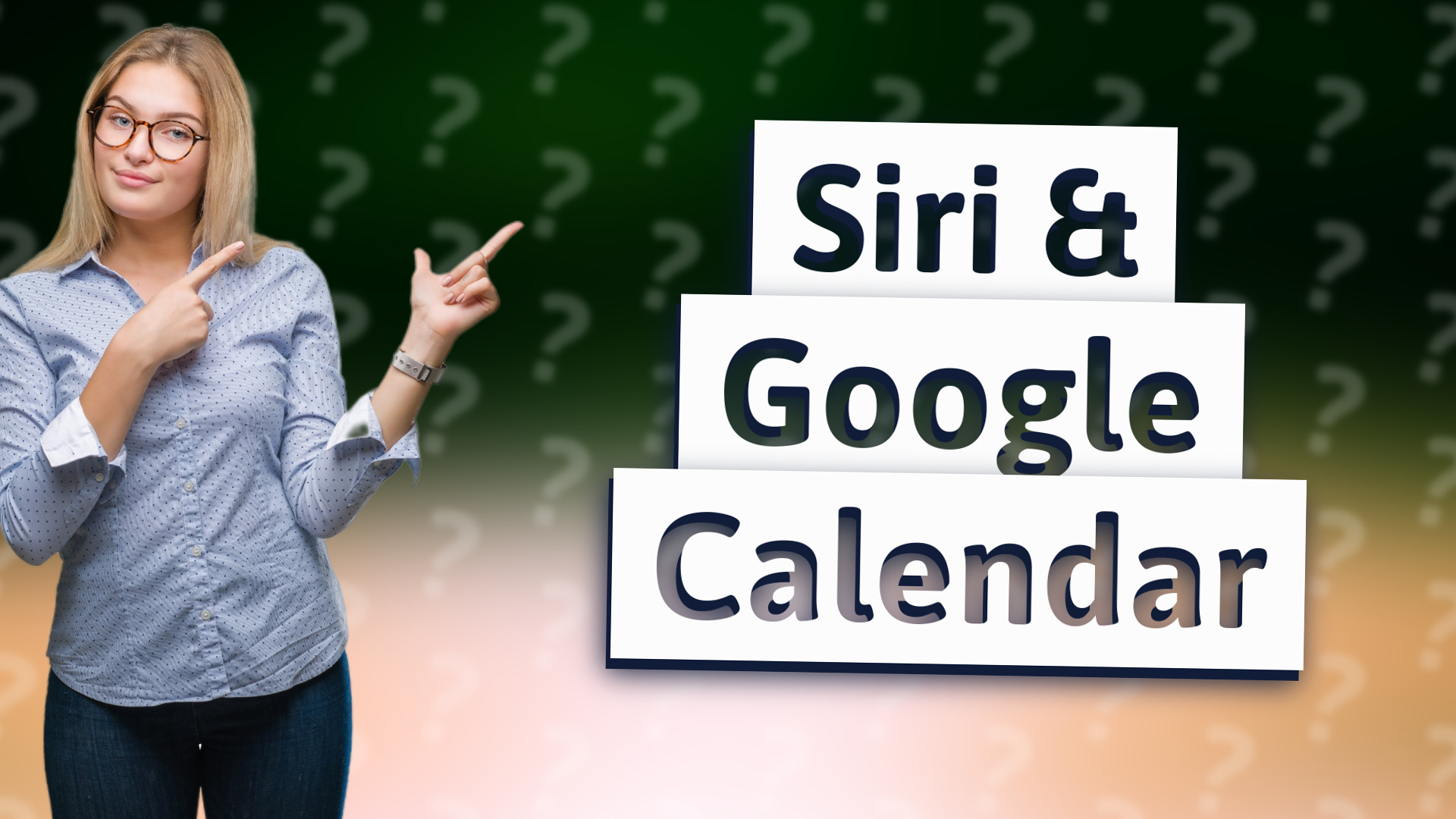Siri & Google Calendar