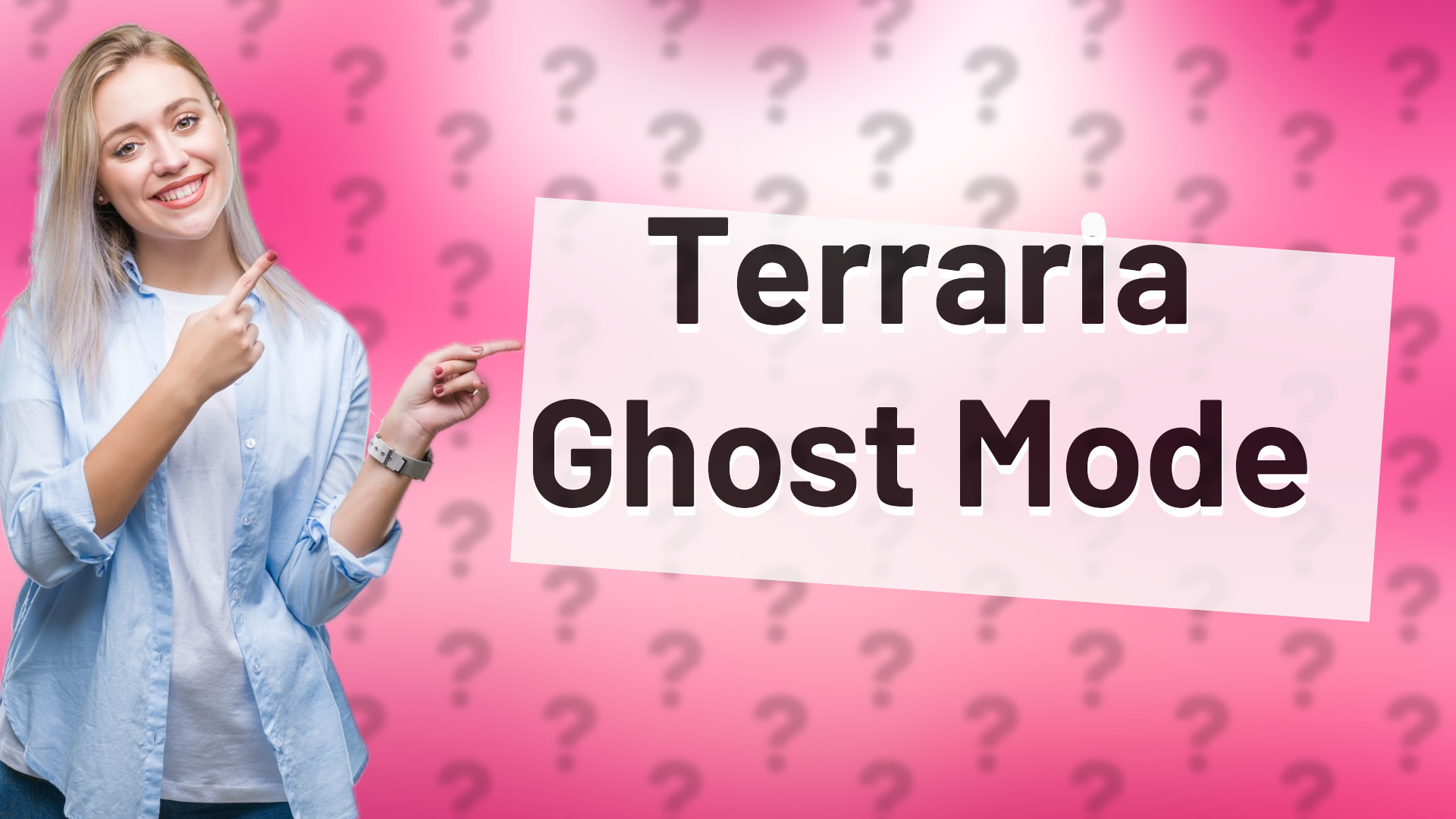 Terraria Ghost Mode