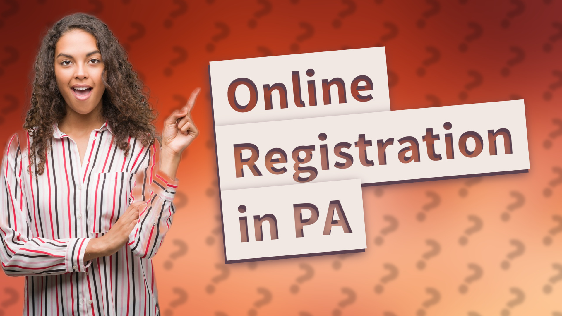 Online Registration in PA