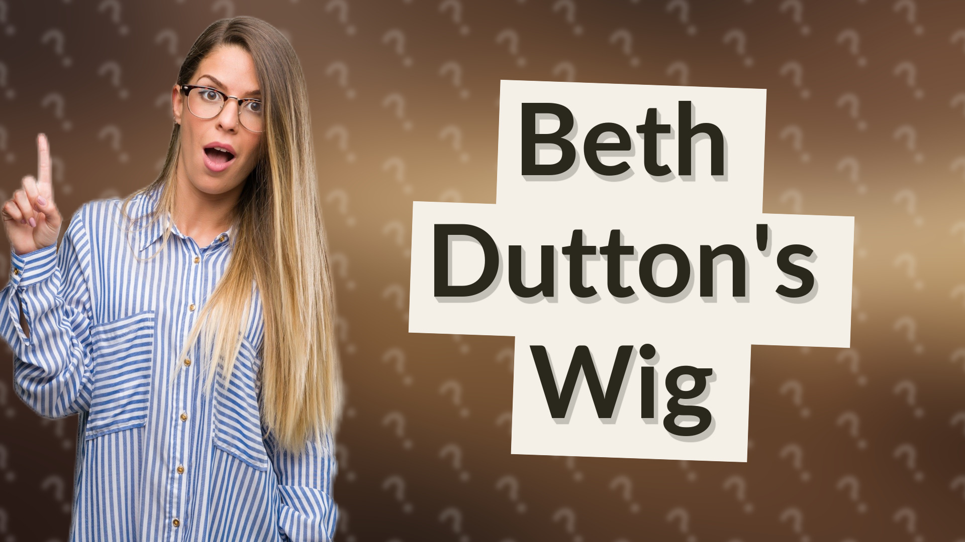 Beth Dutton's Wig