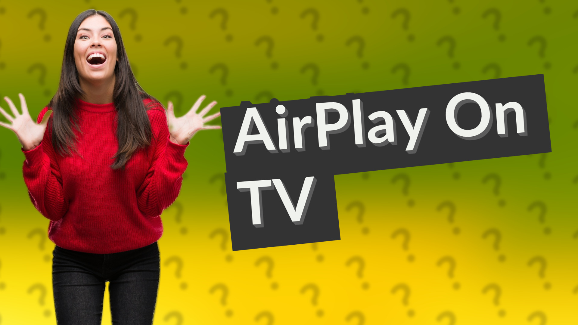 AirPlay On TV