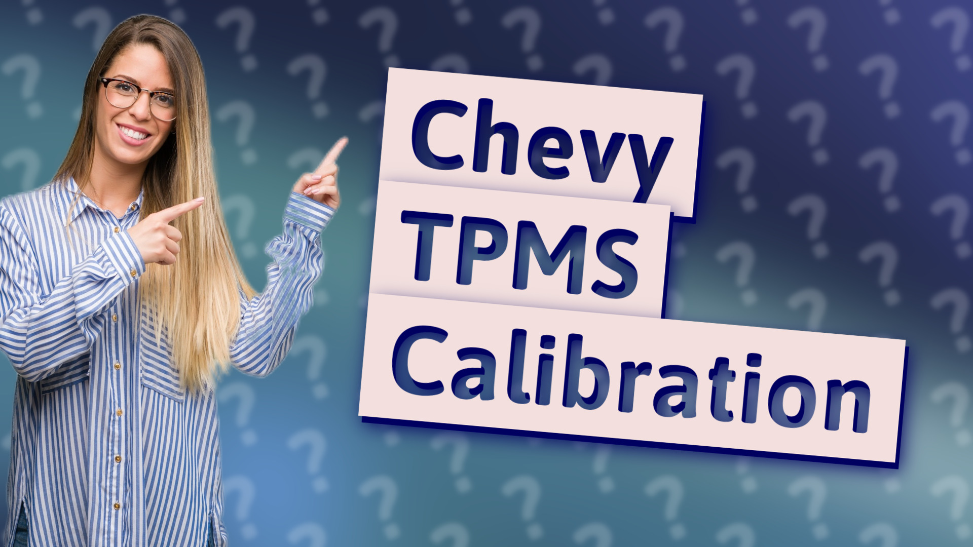 Chevy TPMS Calibration