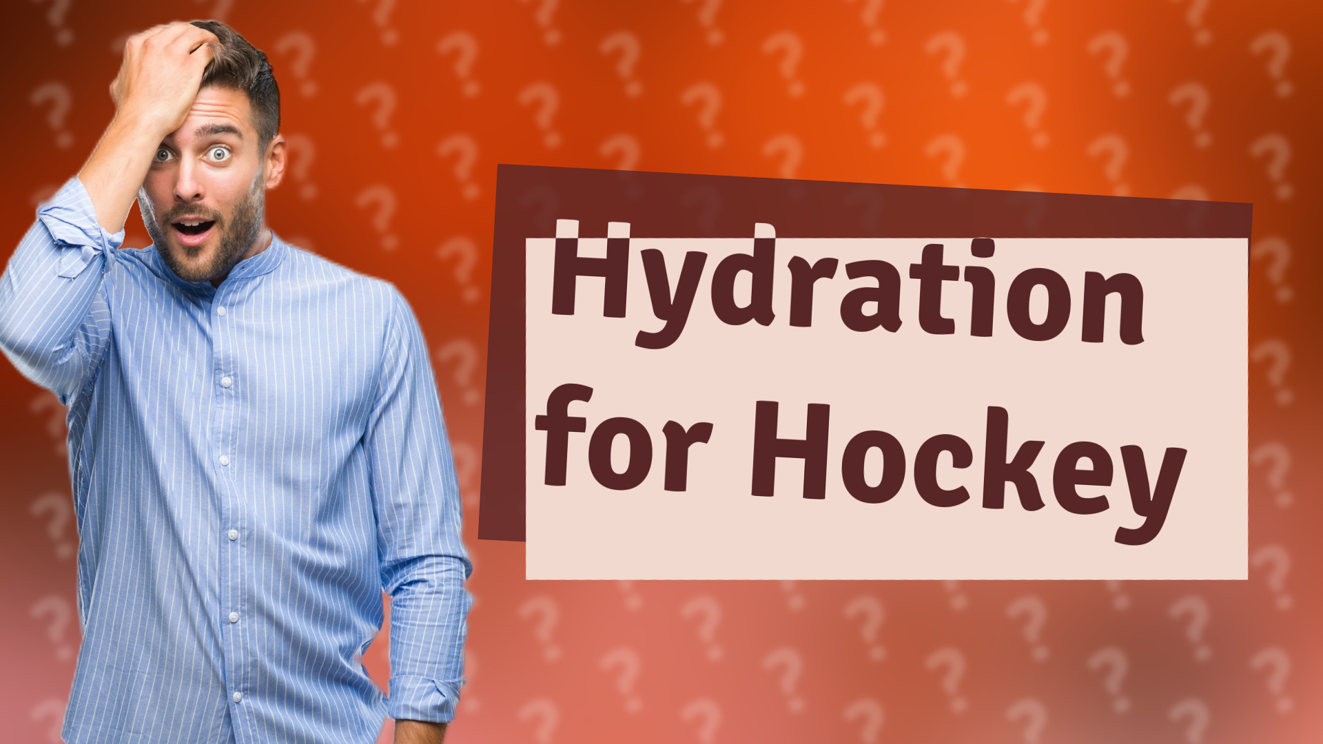 Hydration for Hockey