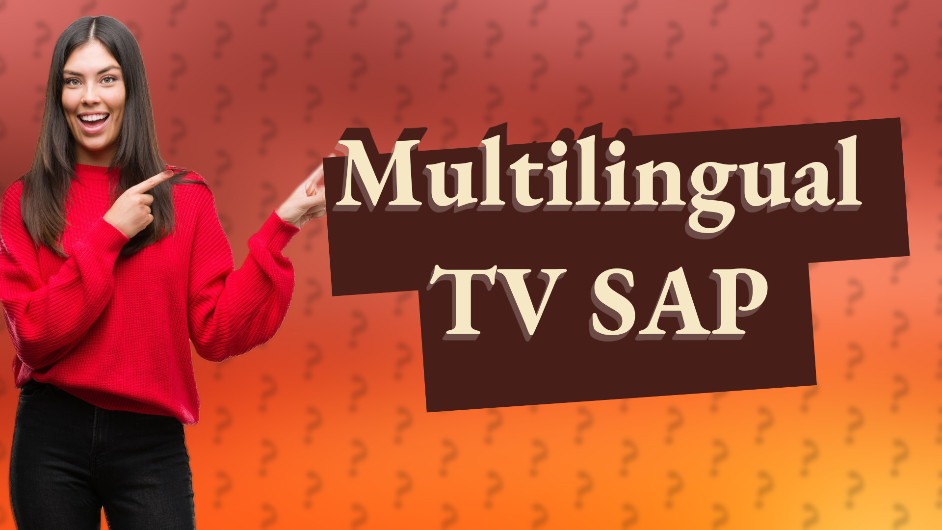 Multilingual TV SAP